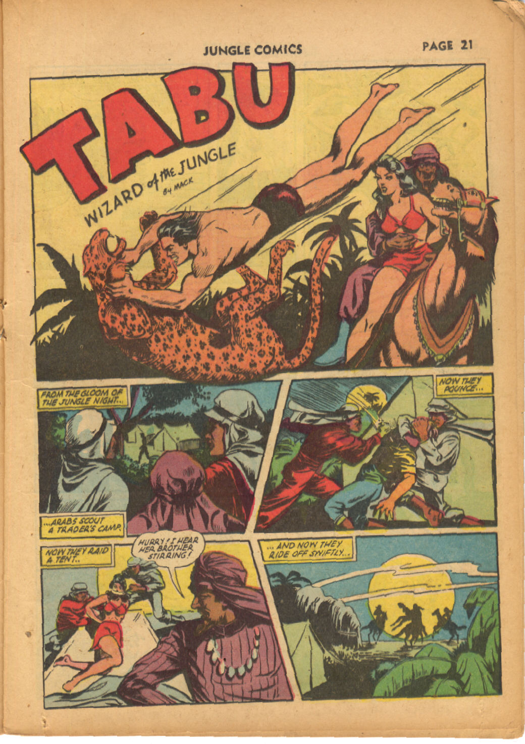 Read online Jungle Comics comic -  Issue #38 - 22