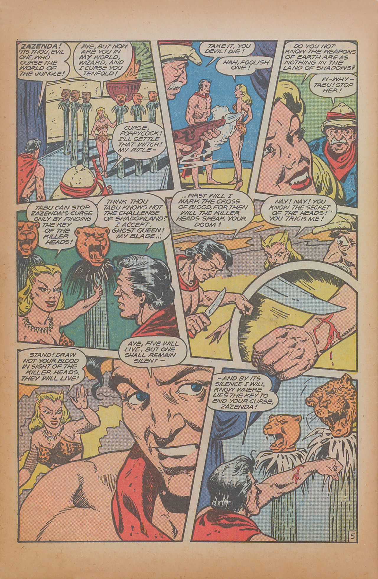 Read online Jungle Comics comic -  Issue #98 - 40
