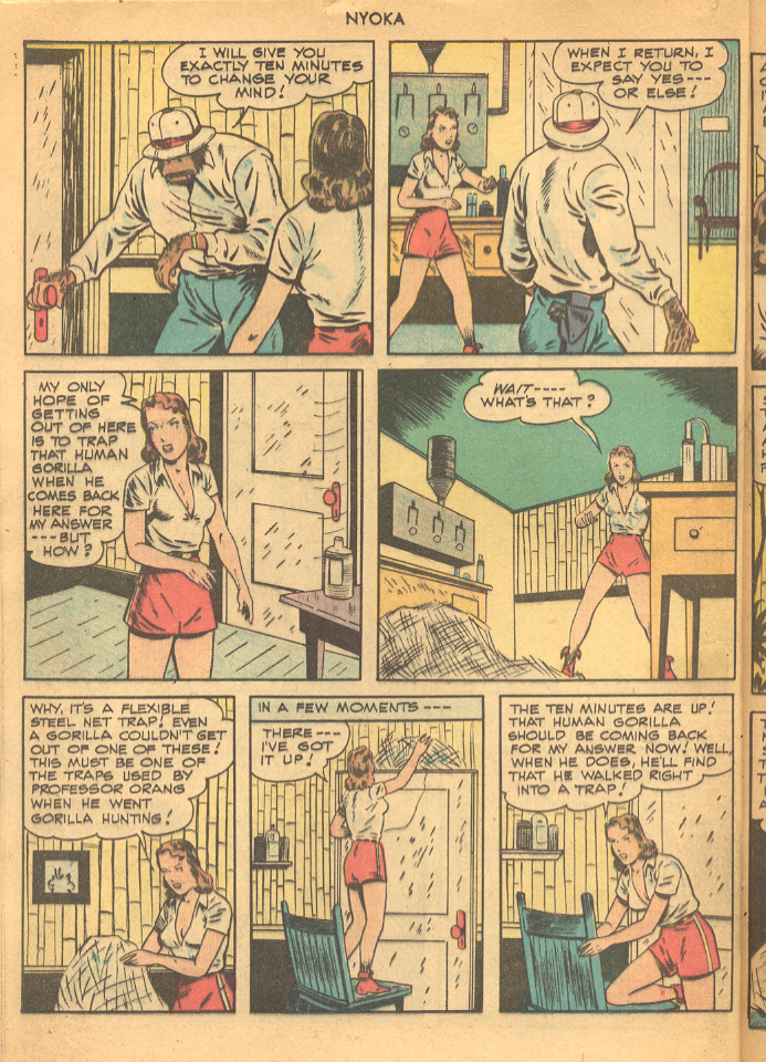 Read online Nyoka the Jungle Girl (1945) comic -  Issue #30 - 16