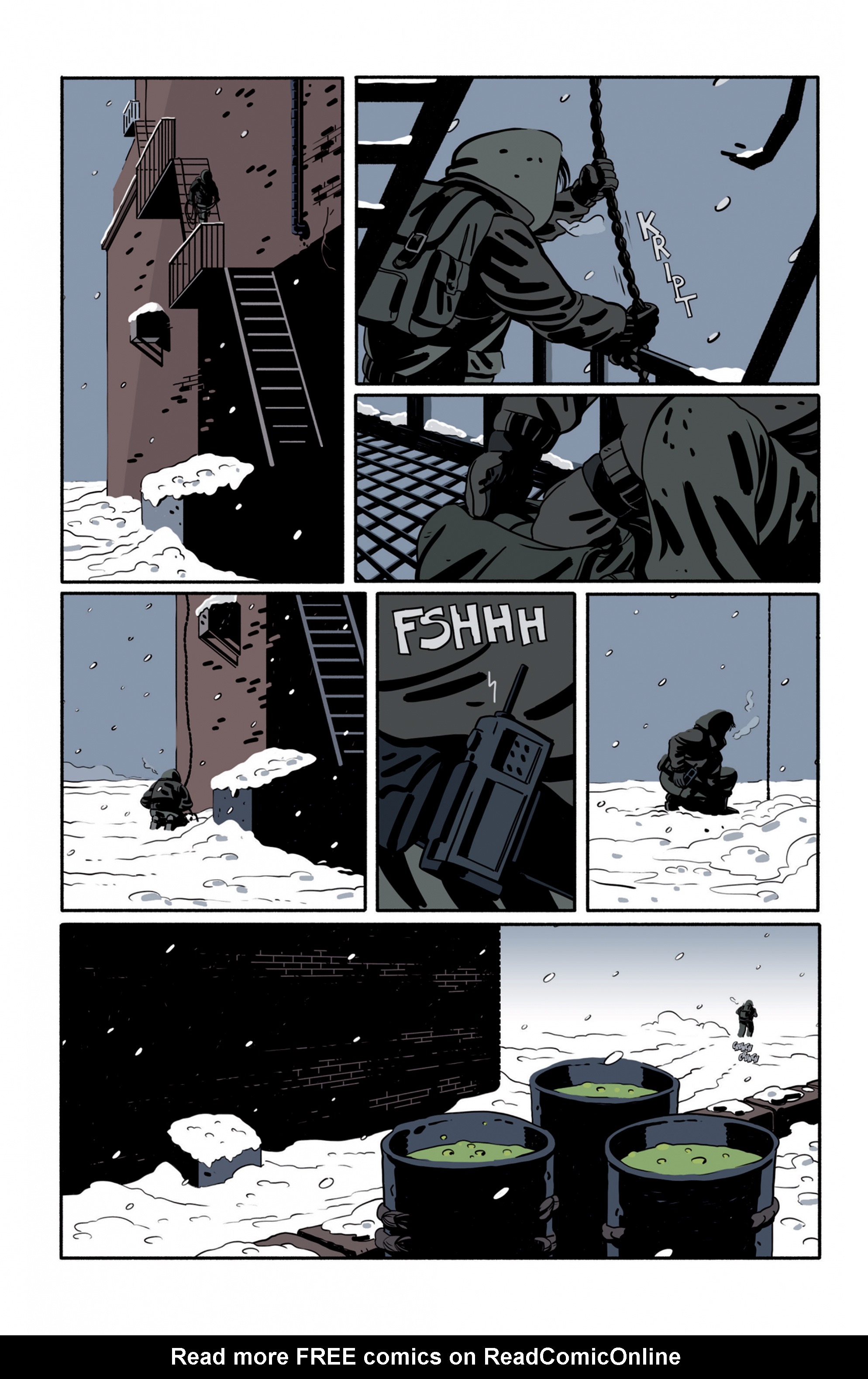 Read online Locust comic -  Issue #1 - 10