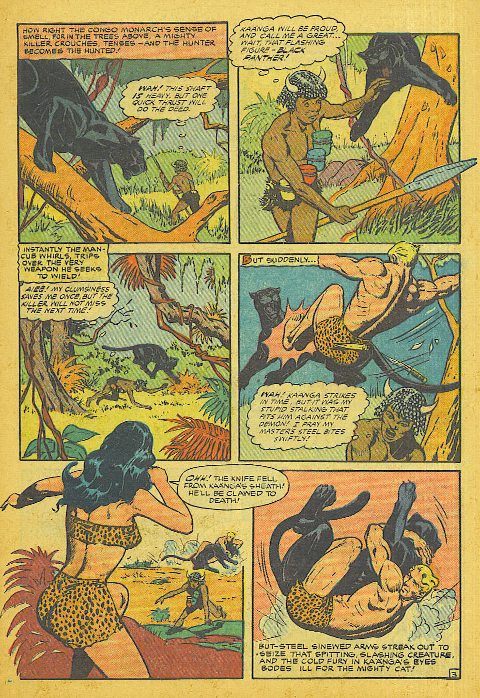 Read online Jungle Comics comic -  Issue #129 - 5
