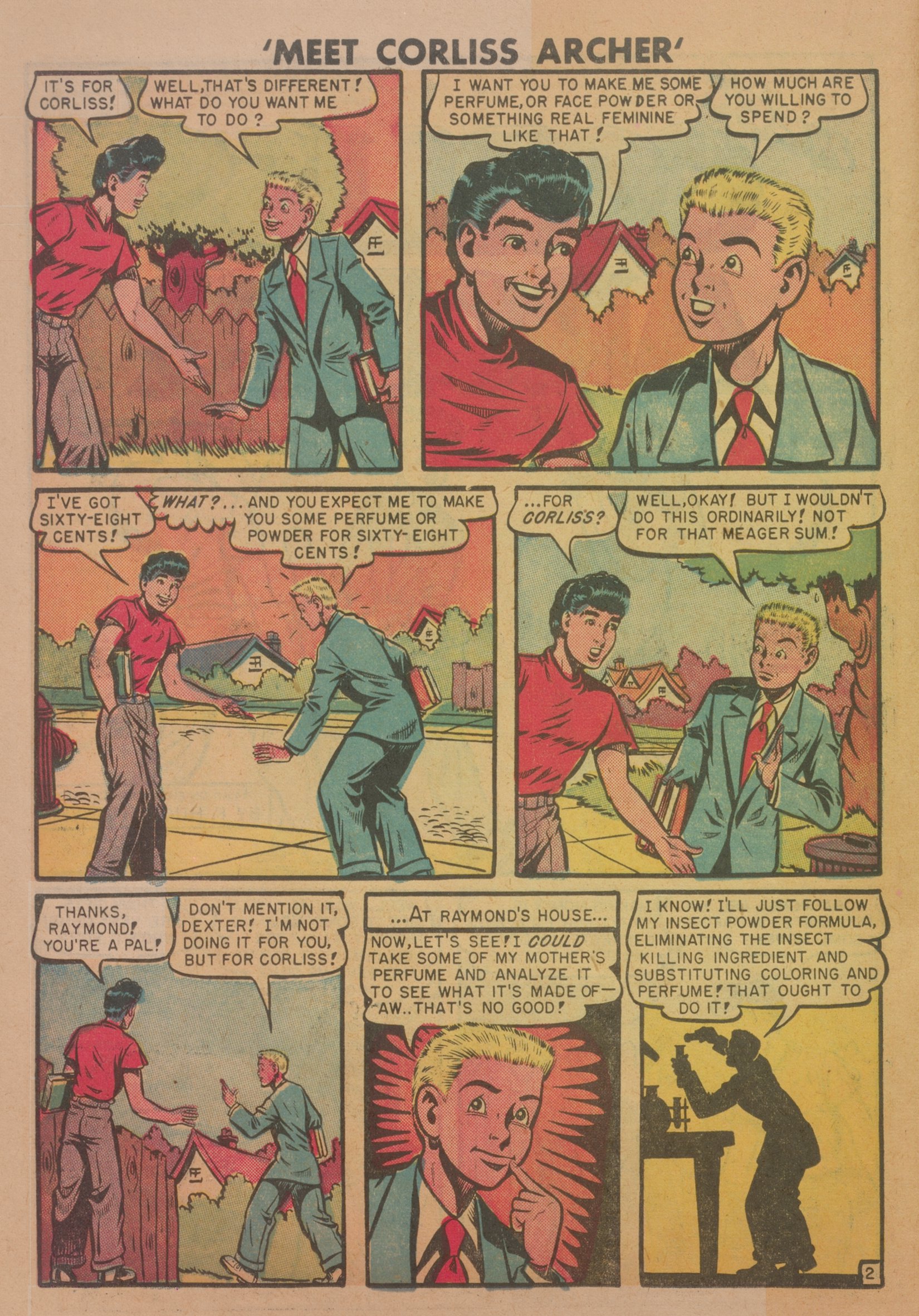 Read online Meet Corliss Archer comic -  Issue #1 - 24