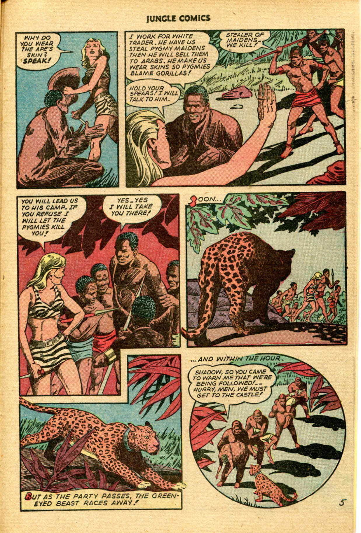 Read online Jungle Comics comic -  Issue #68 - 31