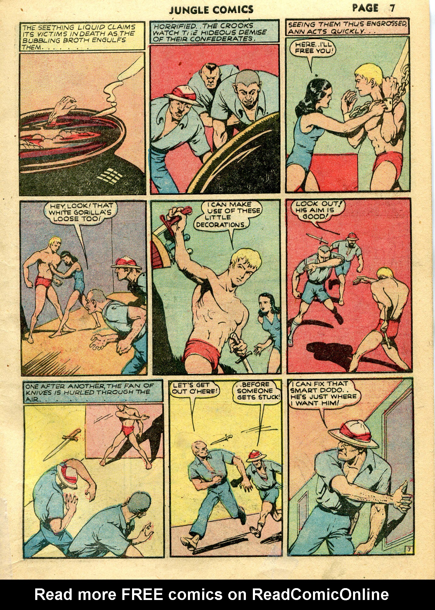 Read online Jungle Comics comic -  Issue #15 - 10