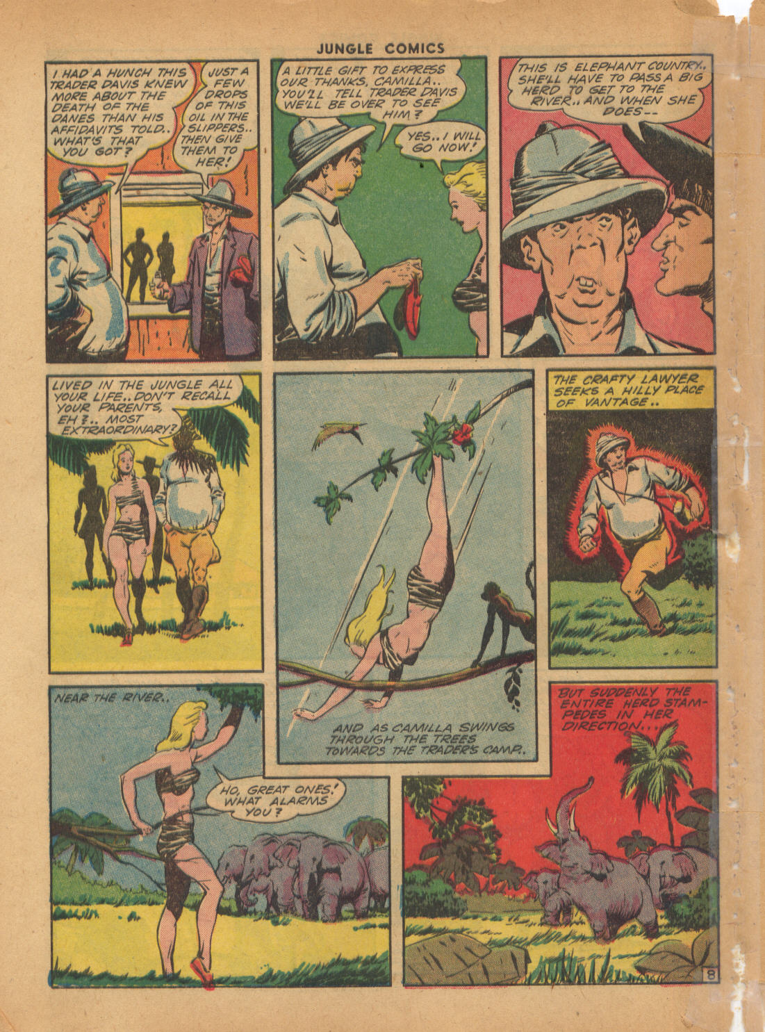 Read online Jungle Comics comic -  Issue #44 - 56