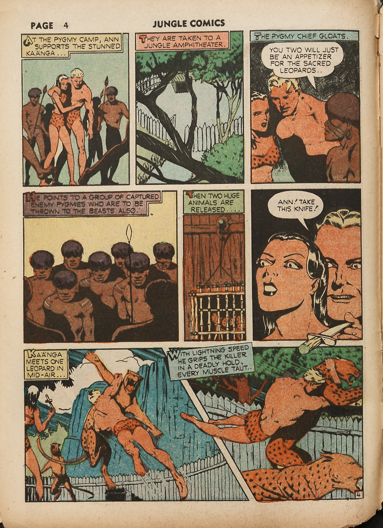 Read online Jungle Comics comic -  Issue #18 - 6