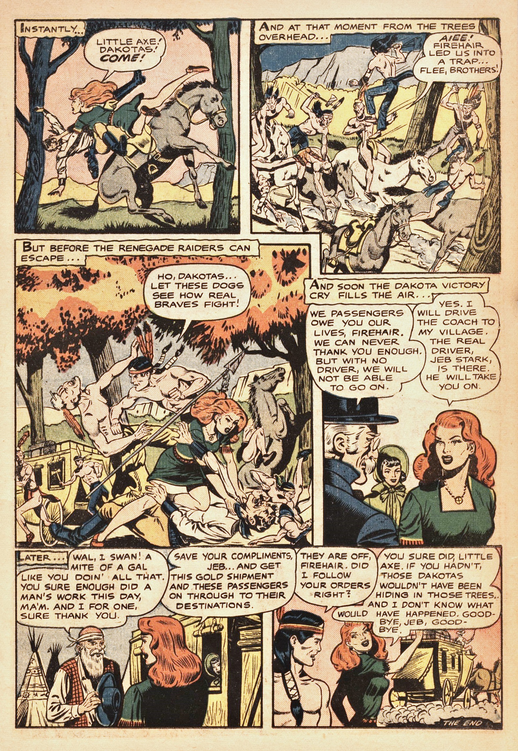 Read online Pioneer West Romances comic -  Issue #4 - 11