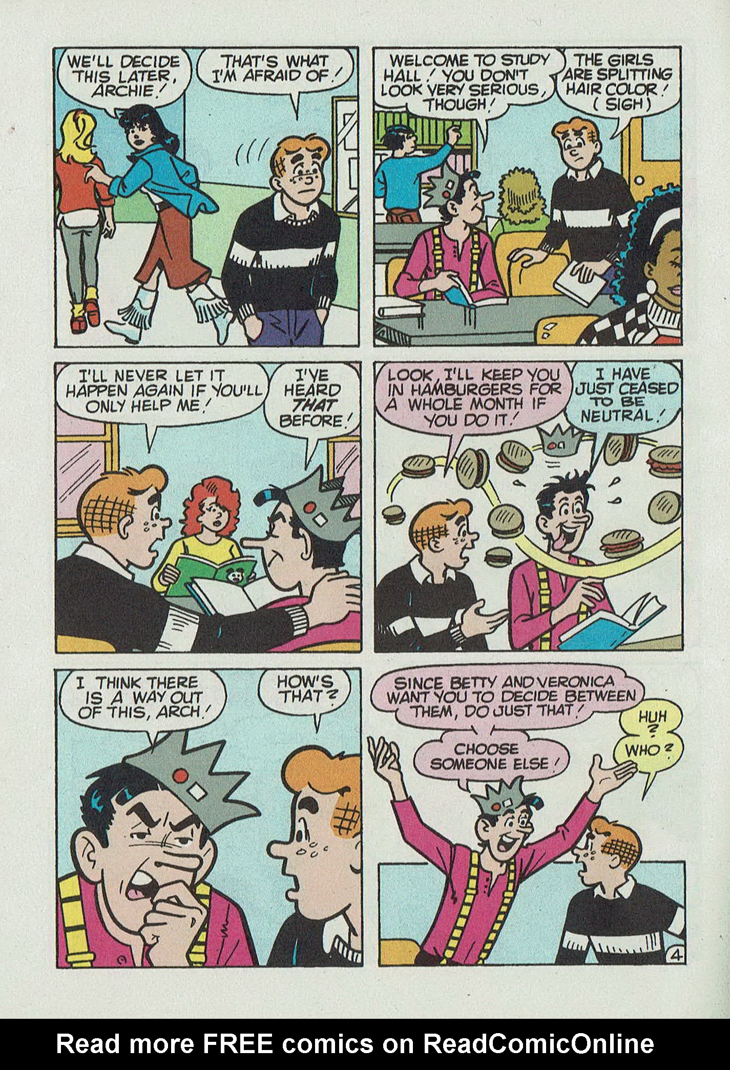 Read online Betty and Veronica Digest Magazine comic -  Issue #59 - 94
