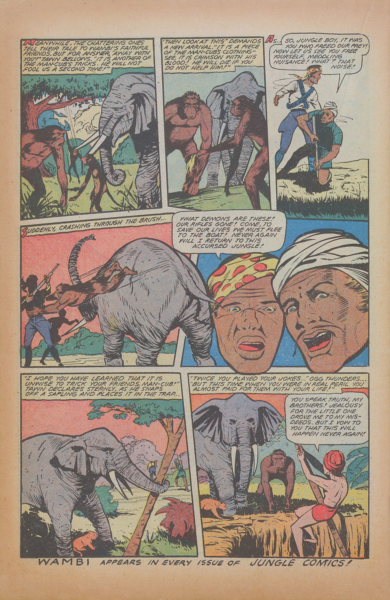 Read online Jungle Comics comic -  Issue #98 - 32