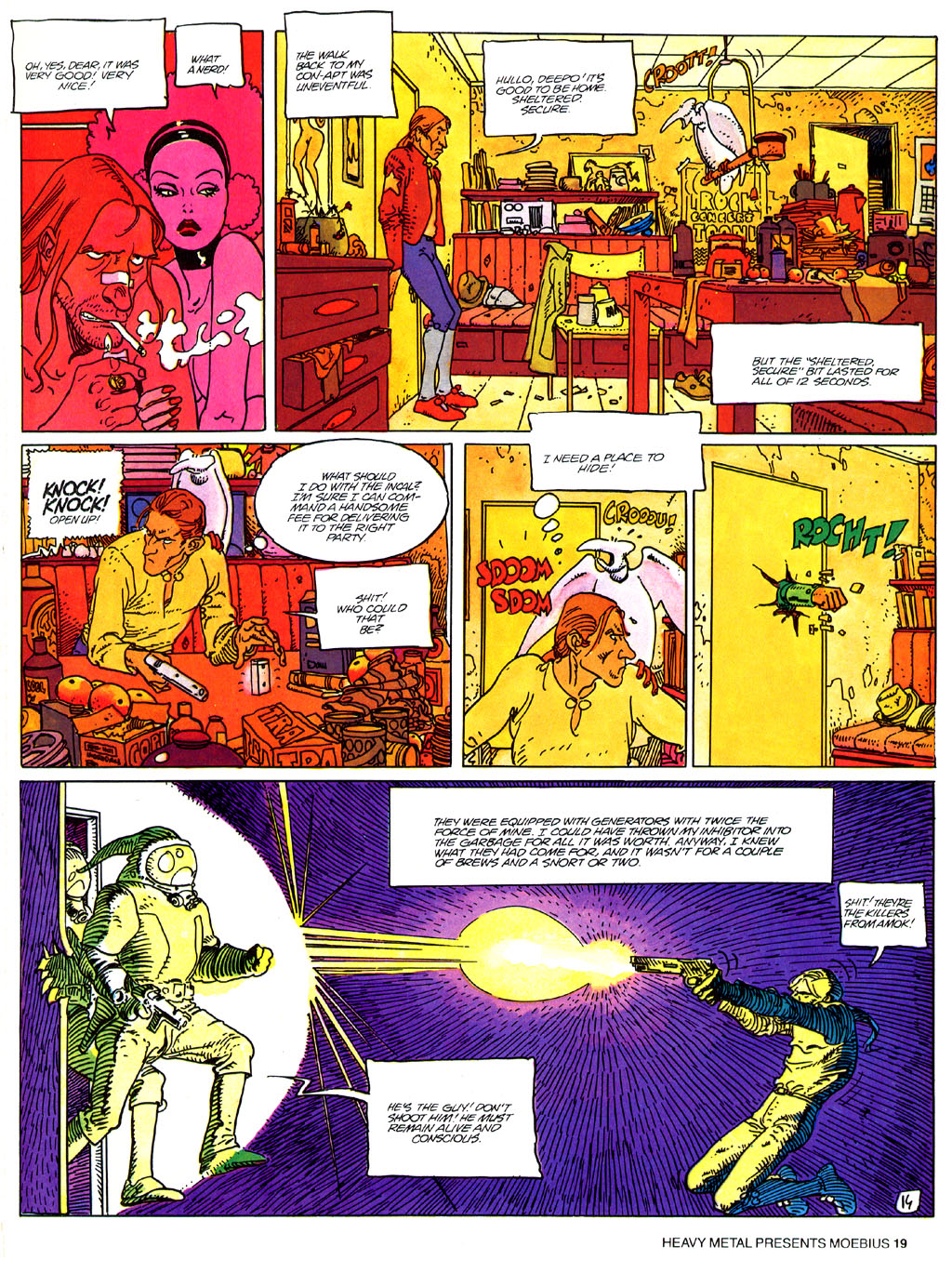 Read online Heavy Metal Presents Moebius comic -  Issue # Full - 20