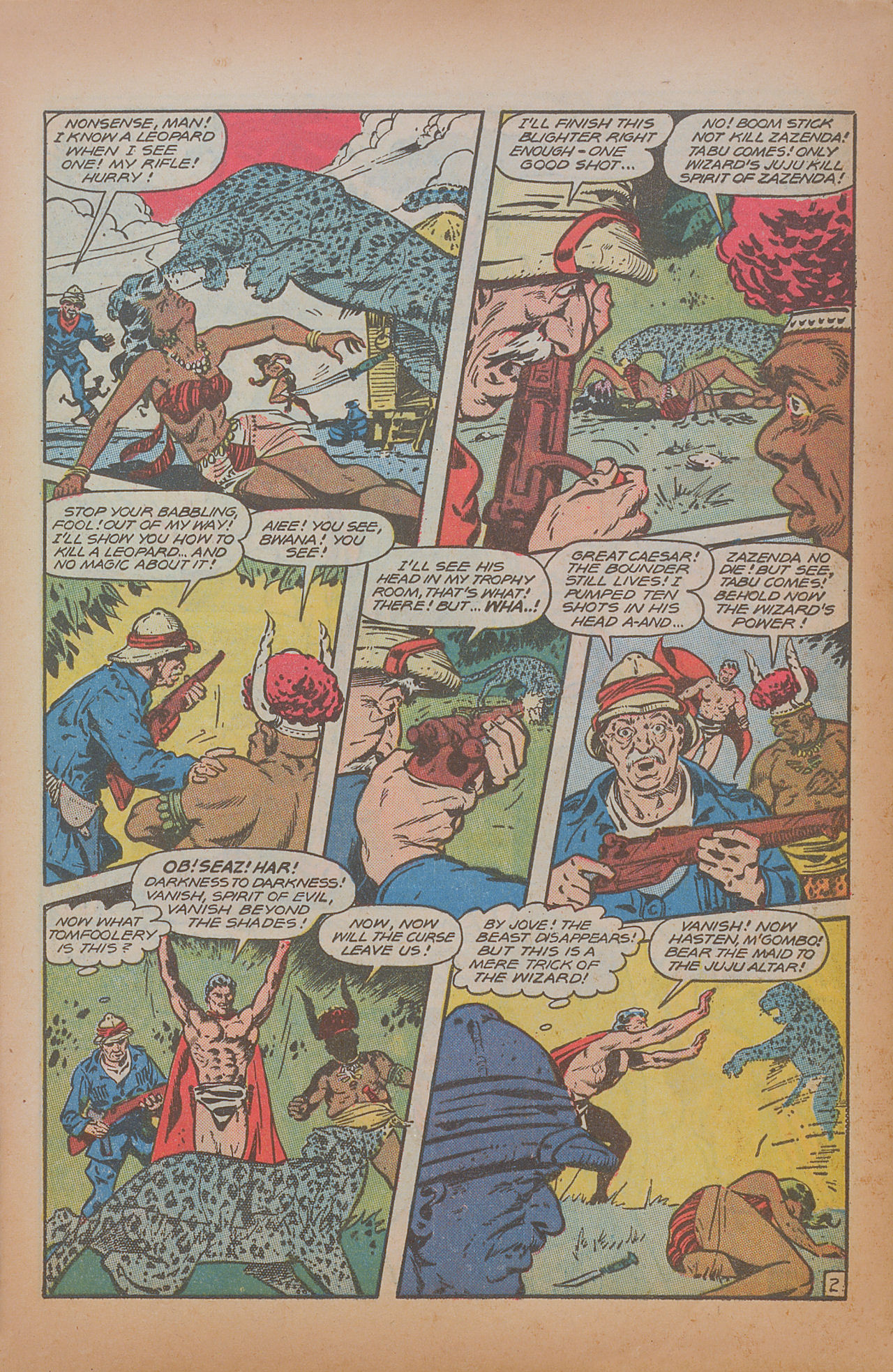 Read online Jungle Comics comic -  Issue #98 - 37