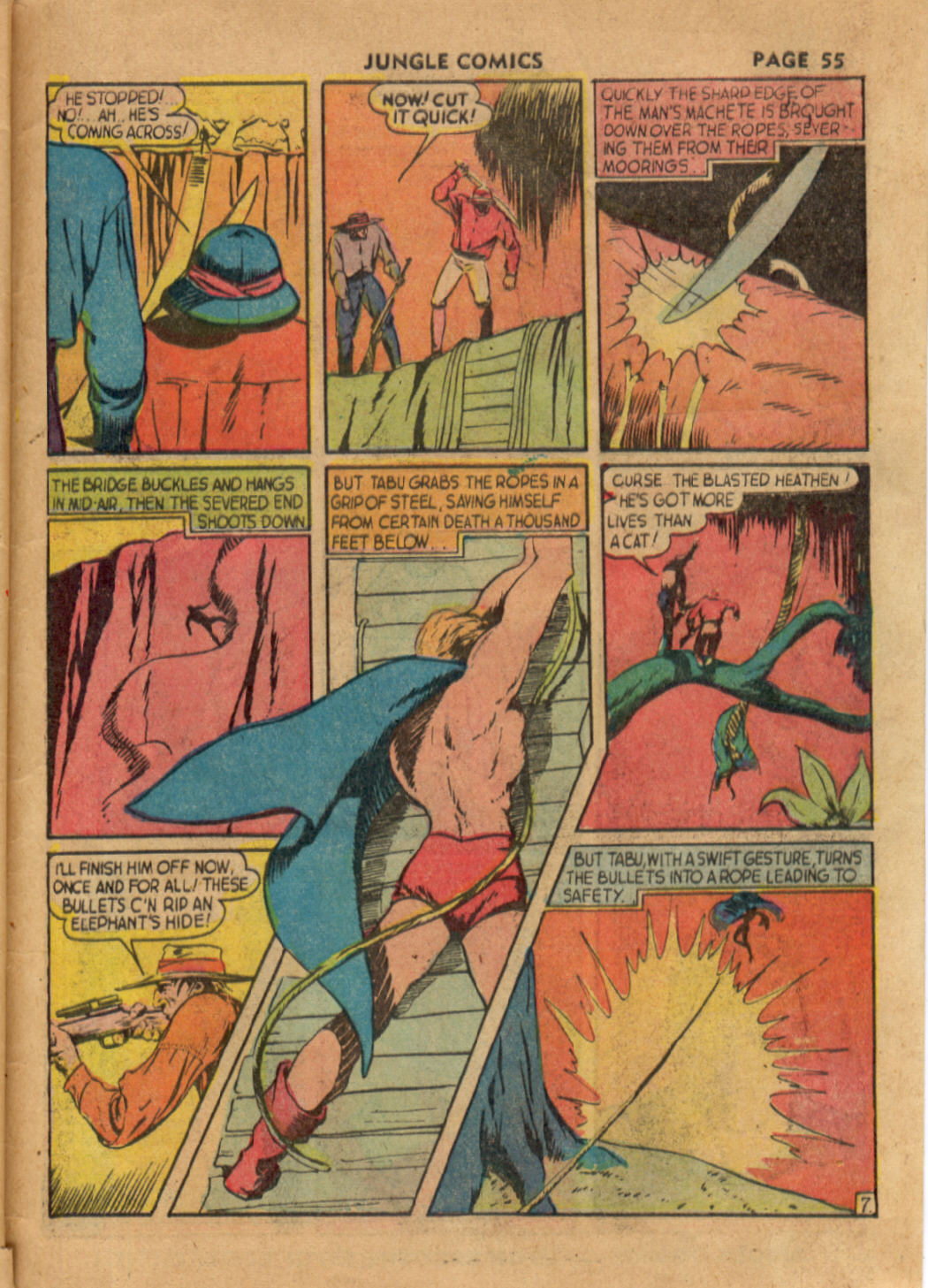 Read online Jungle Comics comic -  Issue #9 - 55