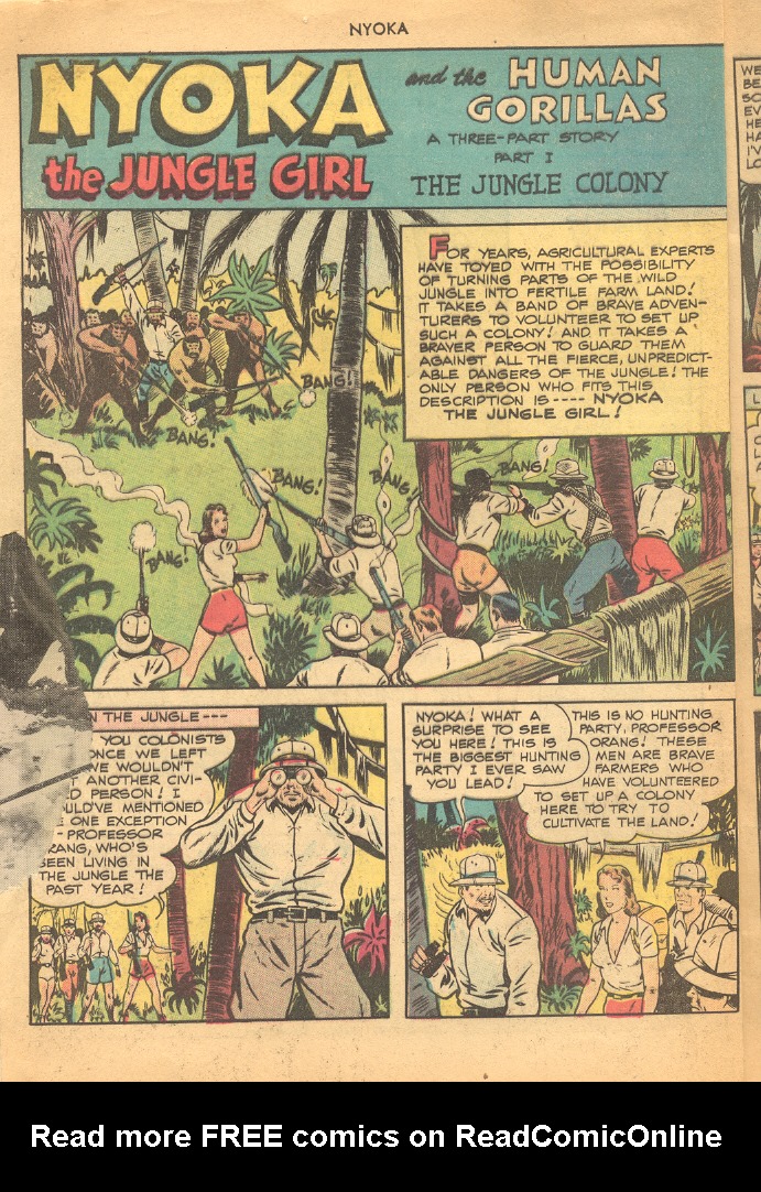 Read online Nyoka the Jungle Girl (1945) comic -  Issue #30 - 4
