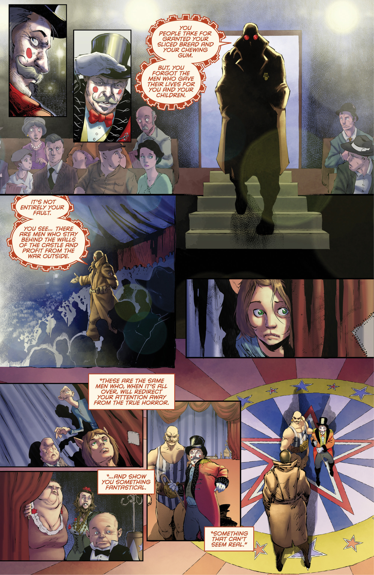 Read online Broken Gargoyles comic -  Issue #1 - 23