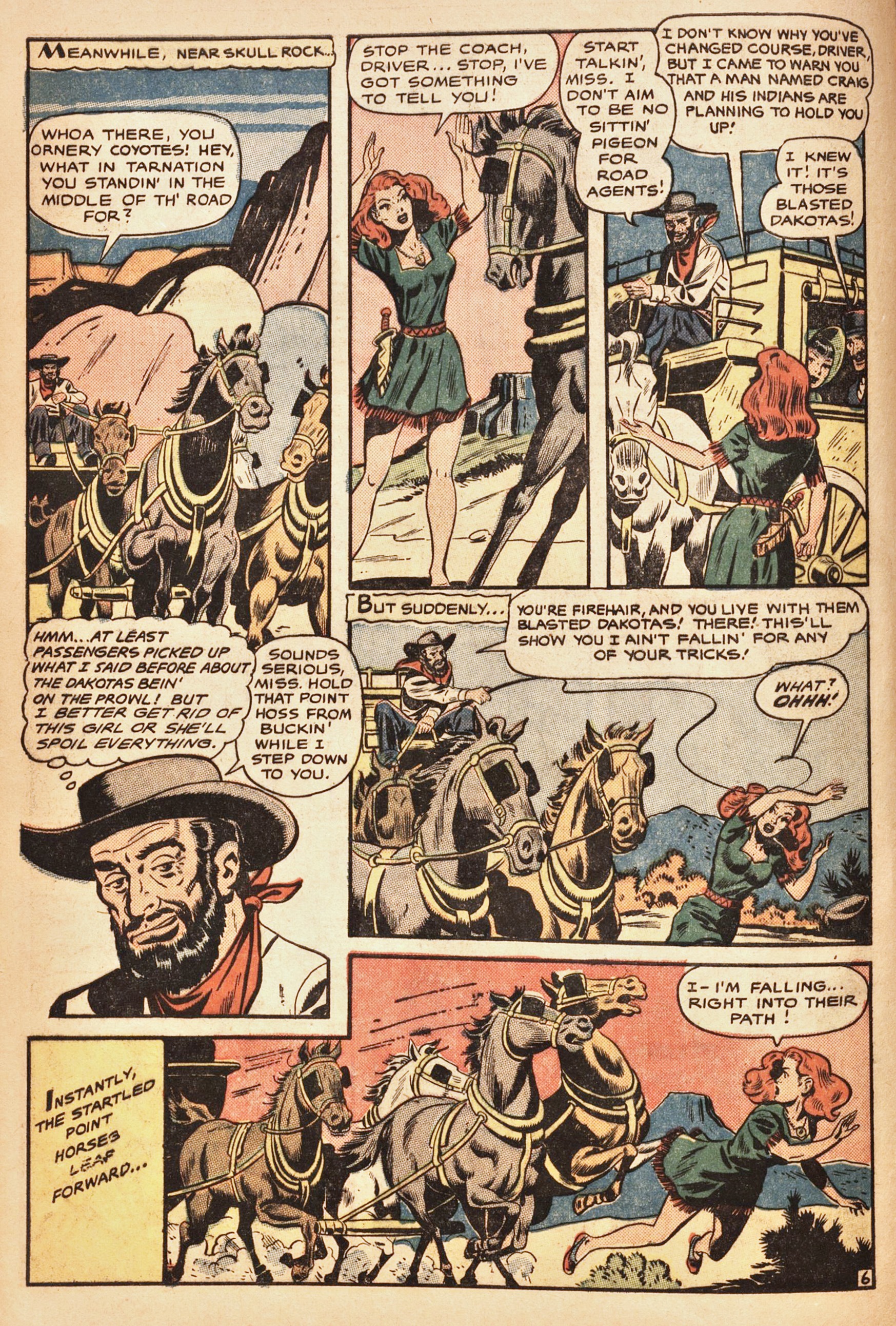 Read online Pioneer West Romances comic -  Issue #4 - 8