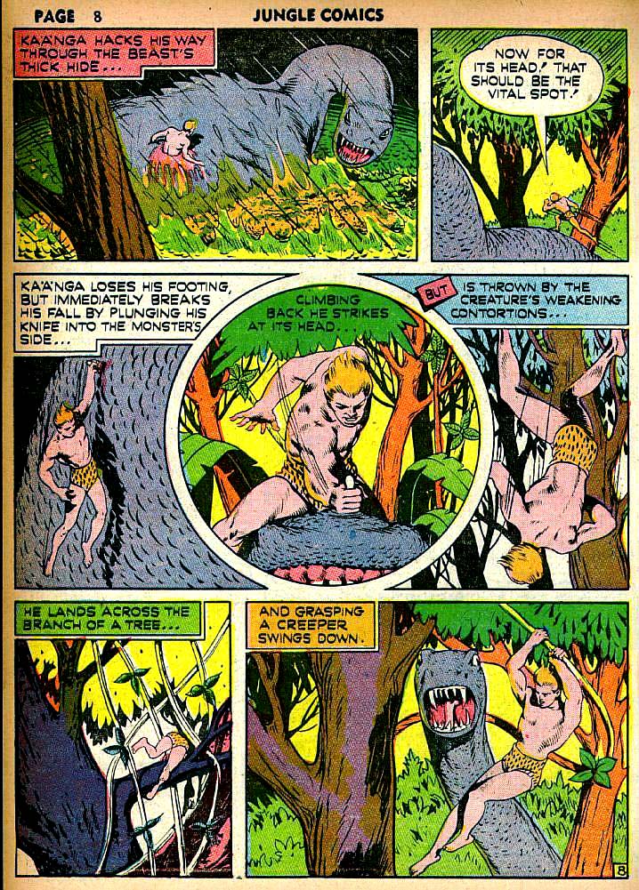 Read online Jungle Comics comic -  Issue #21 - 10