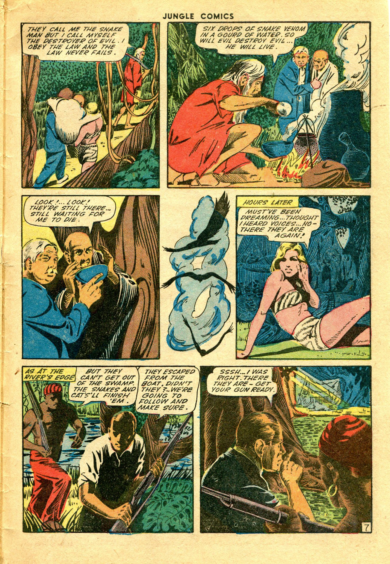 Read online Jungle Comics comic -  Issue #59 - 50