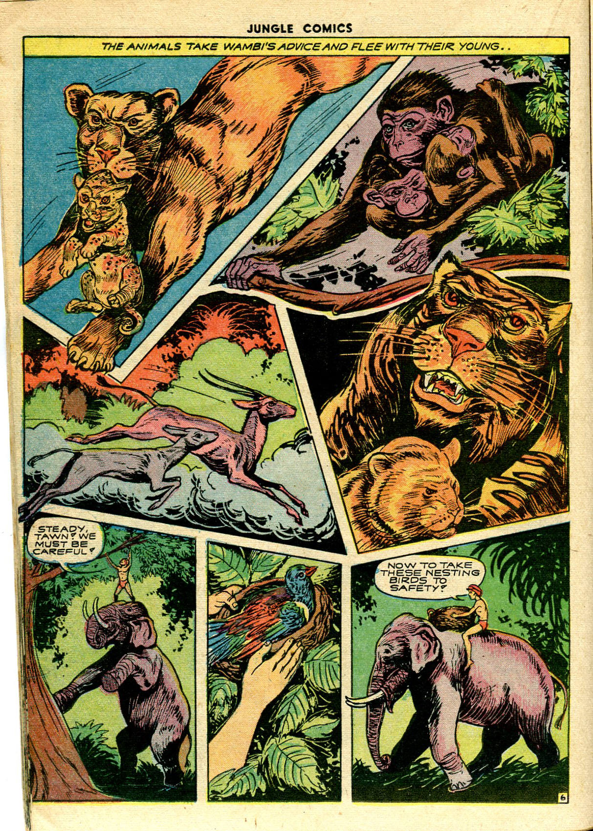 Read online Jungle Comics comic -  Issue #45 - 32