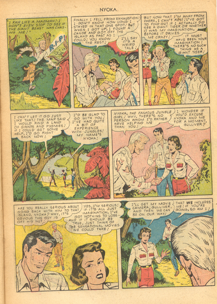 Read online Nyoka the Jungle Girl (1945) comic -  Issue #46 - 7