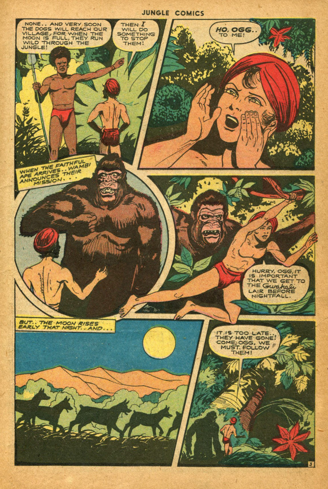 Read online Jungle Comics comic -  Issue #61 - 17