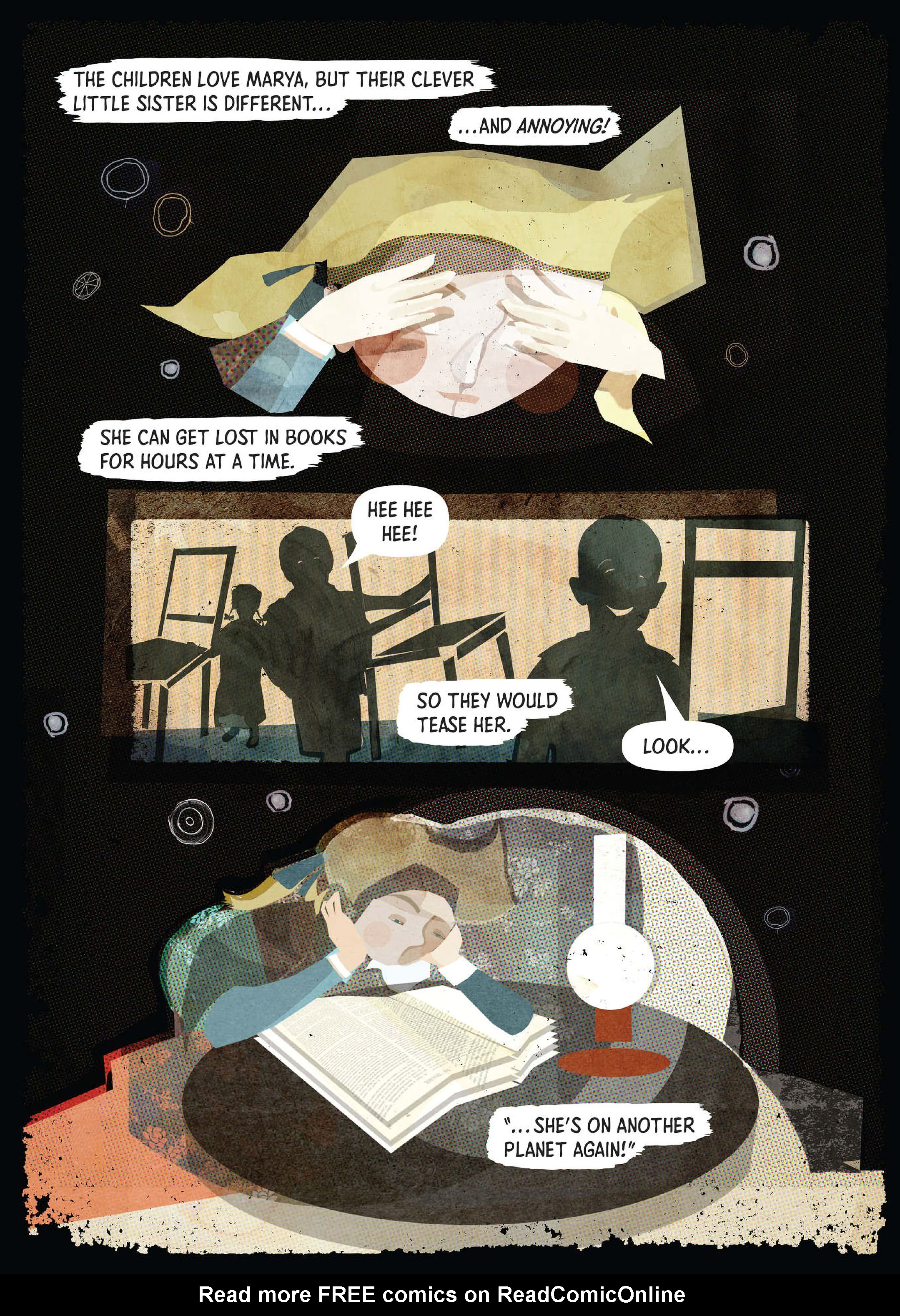 Read online Marie Curie: A Quest For Light comic -  Issue # TPB - 9