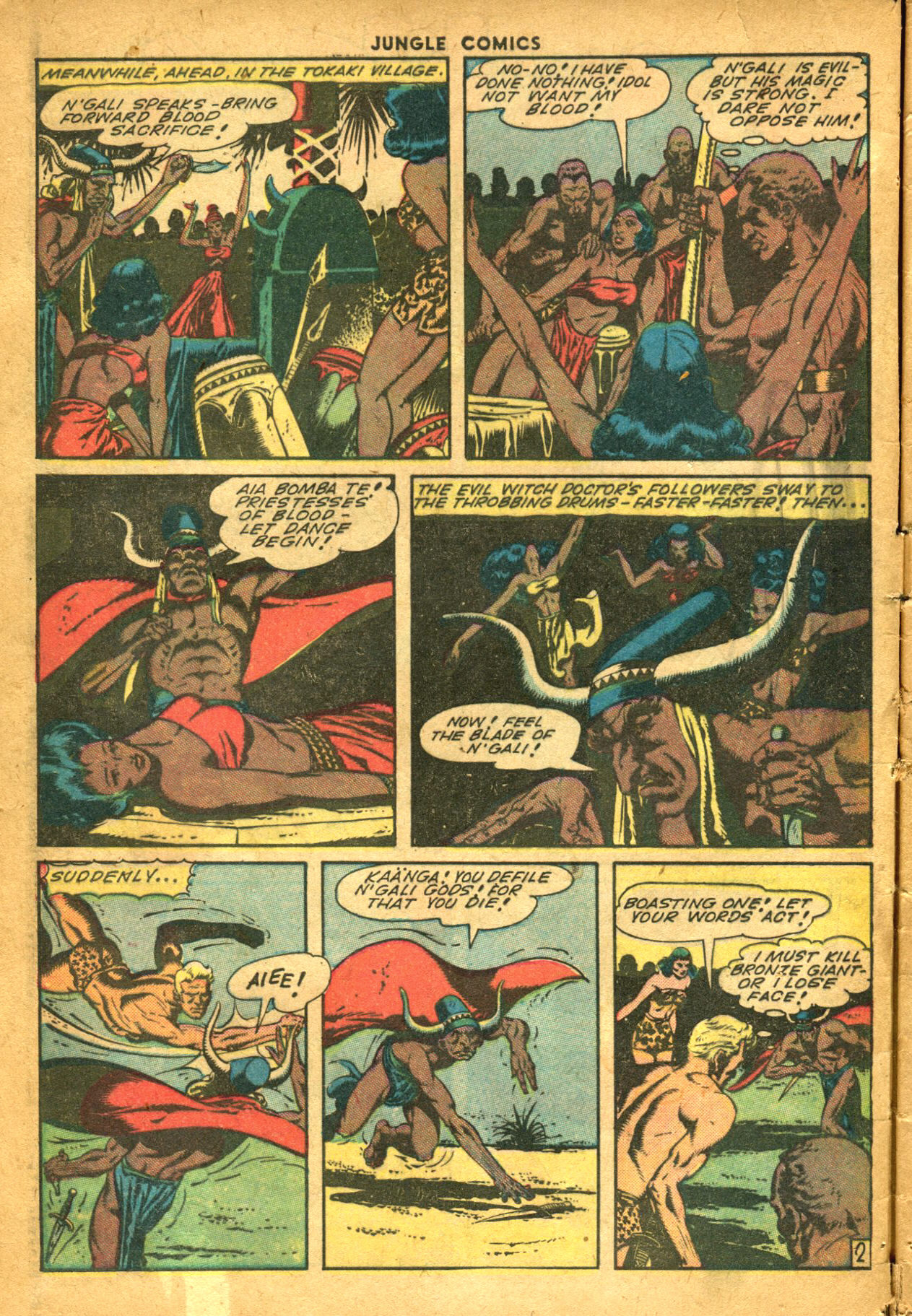 Read online Jungle Comics comic -  Issue #61 - 4