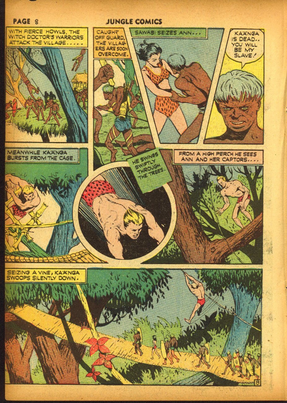 Read online Jungle Comics comic -  Issue #20 - 10
