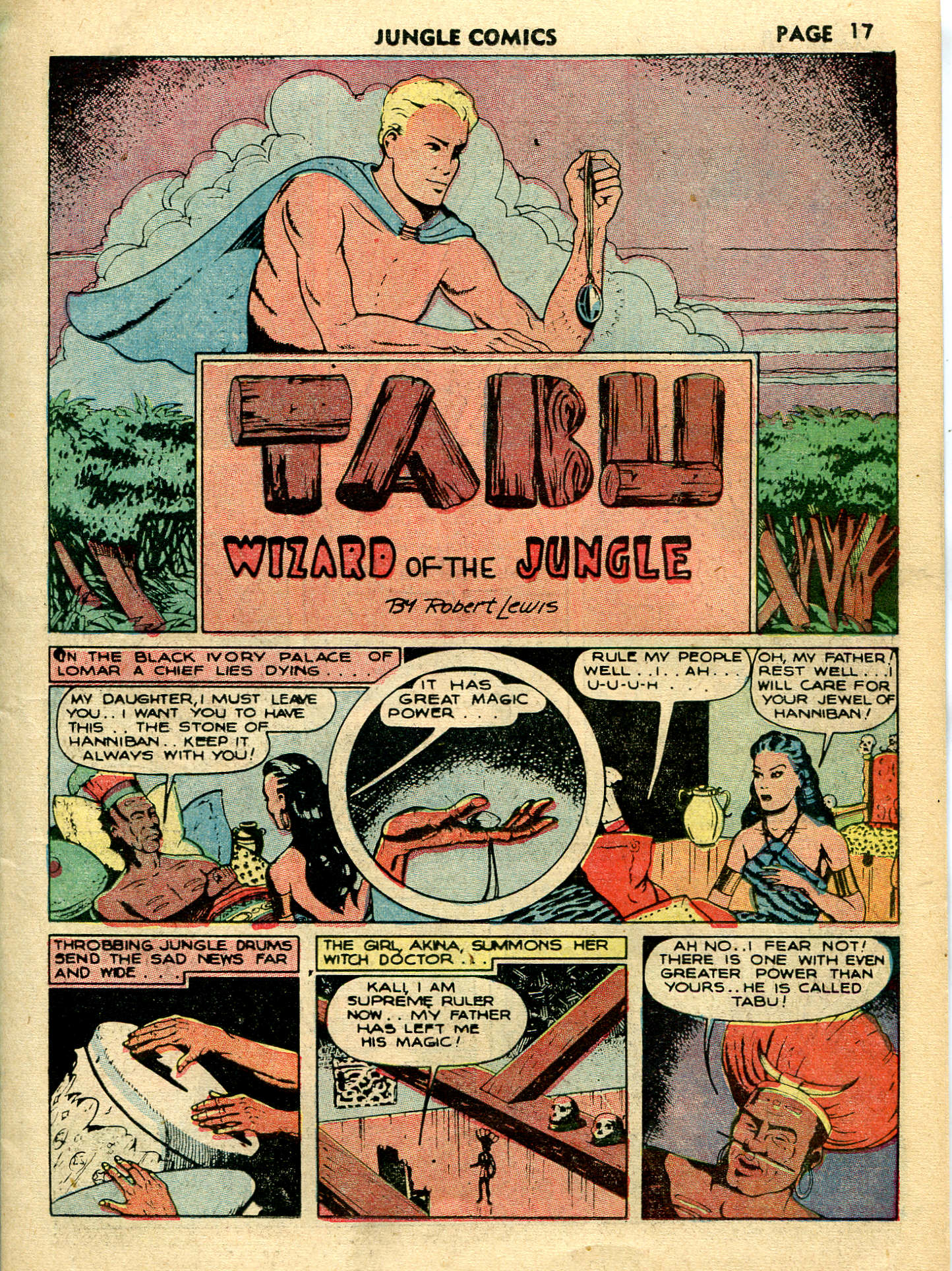 Read online Jungle Comics comic -  Issue #15 - 20