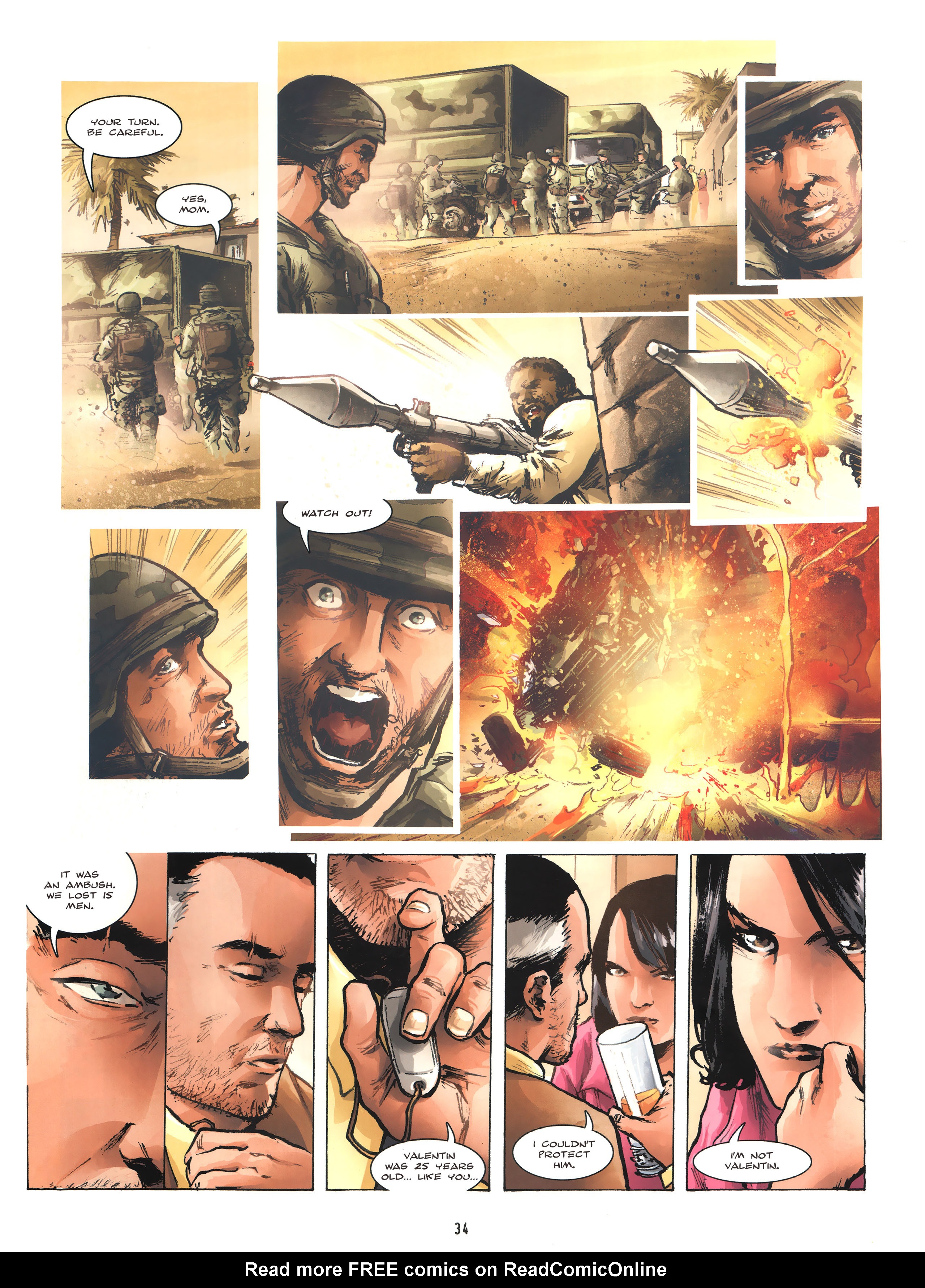 Read online Firewall comic -  Issue #1 - 35