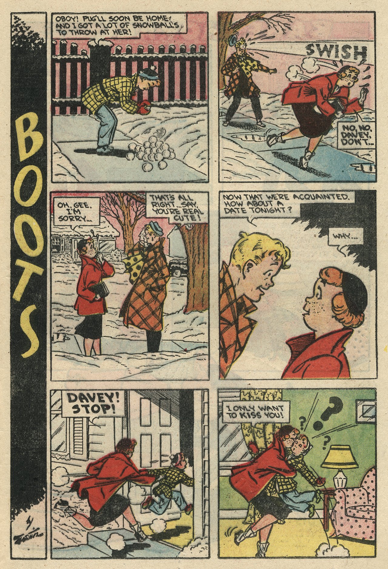 Read online Boots and Her Buddies (1955) comic -  Issue #2 - 25