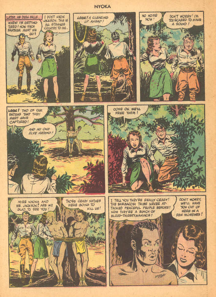 Read online Nyoka the Jungle Girl (1945) comic -  Issue #5 - 8