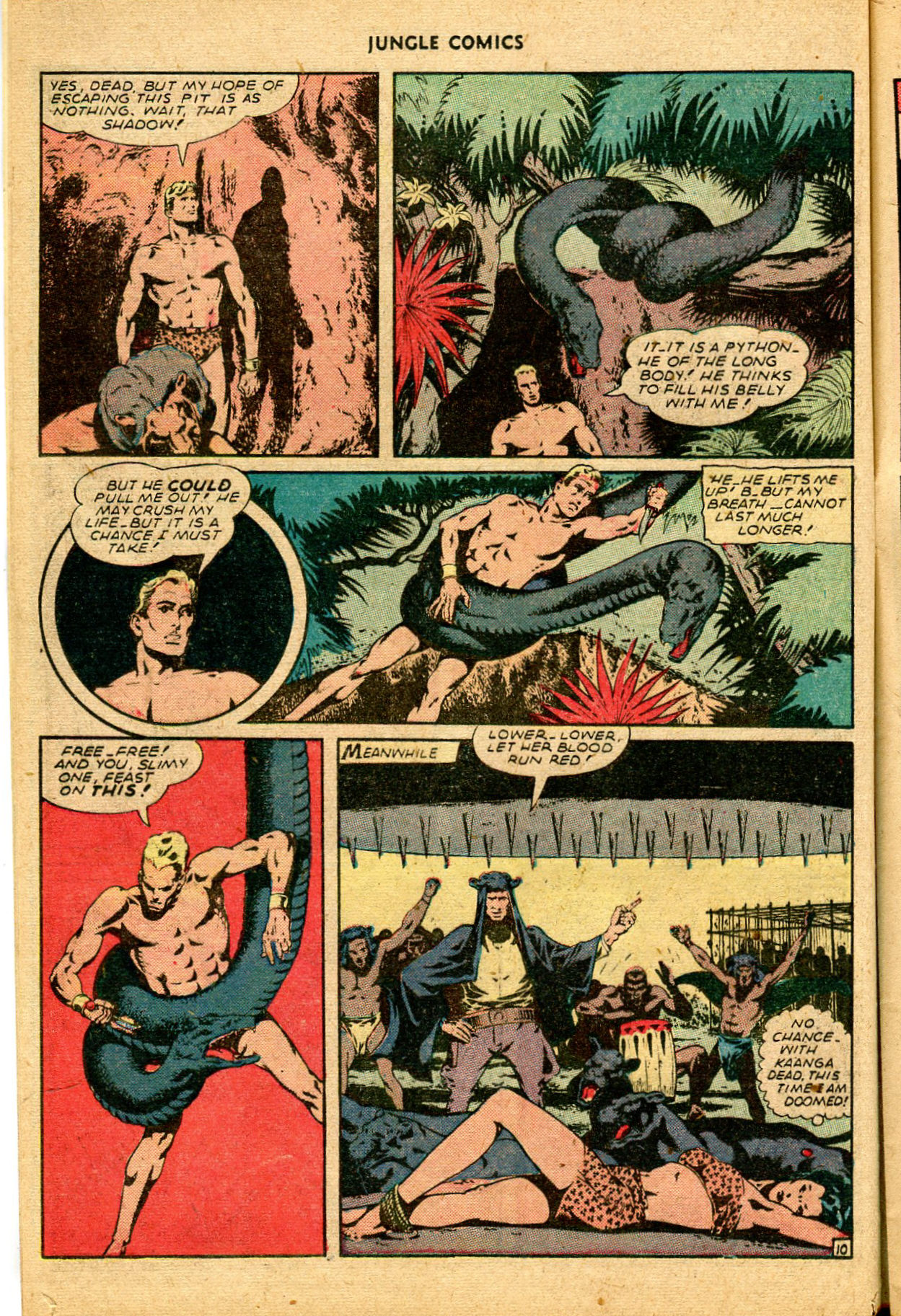 Read online Jungle Comics comic -  Issue #68 - 12