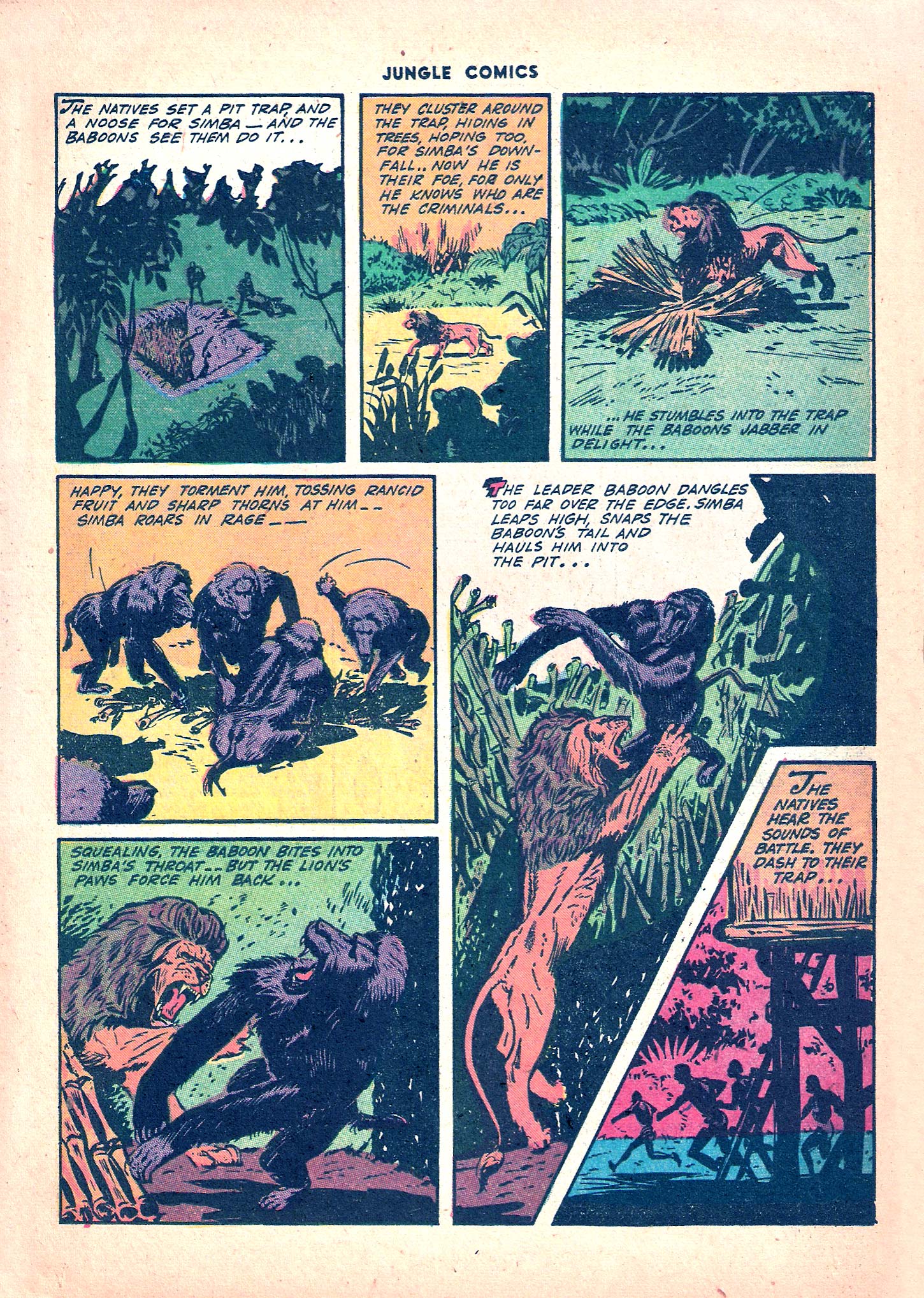 Read online Jungle Comics comic -  Issue #42 - 21