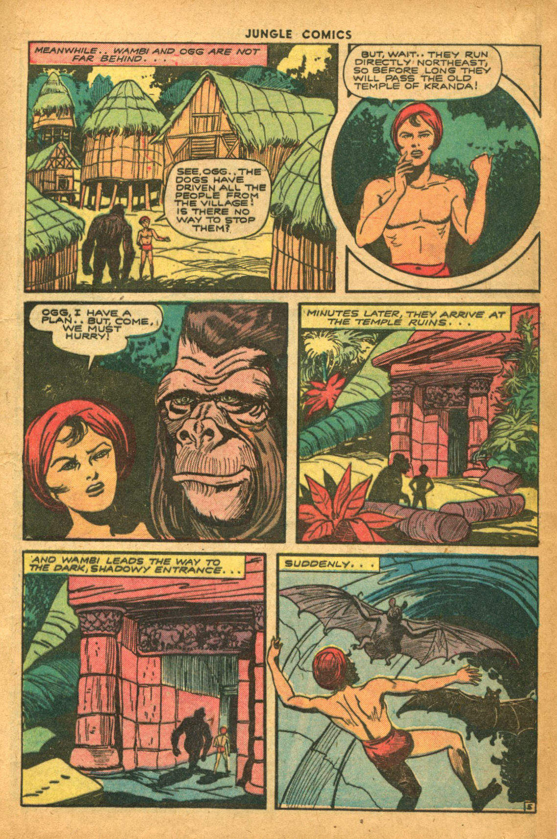 Read online Jungle Comics comic -  Issue #61 - 19
