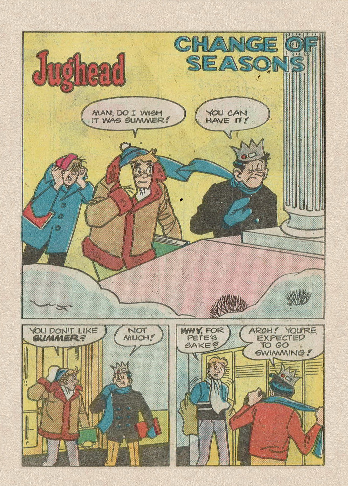 Read online Jughead Jones Comics Digest comic -  Issue #49 - 87