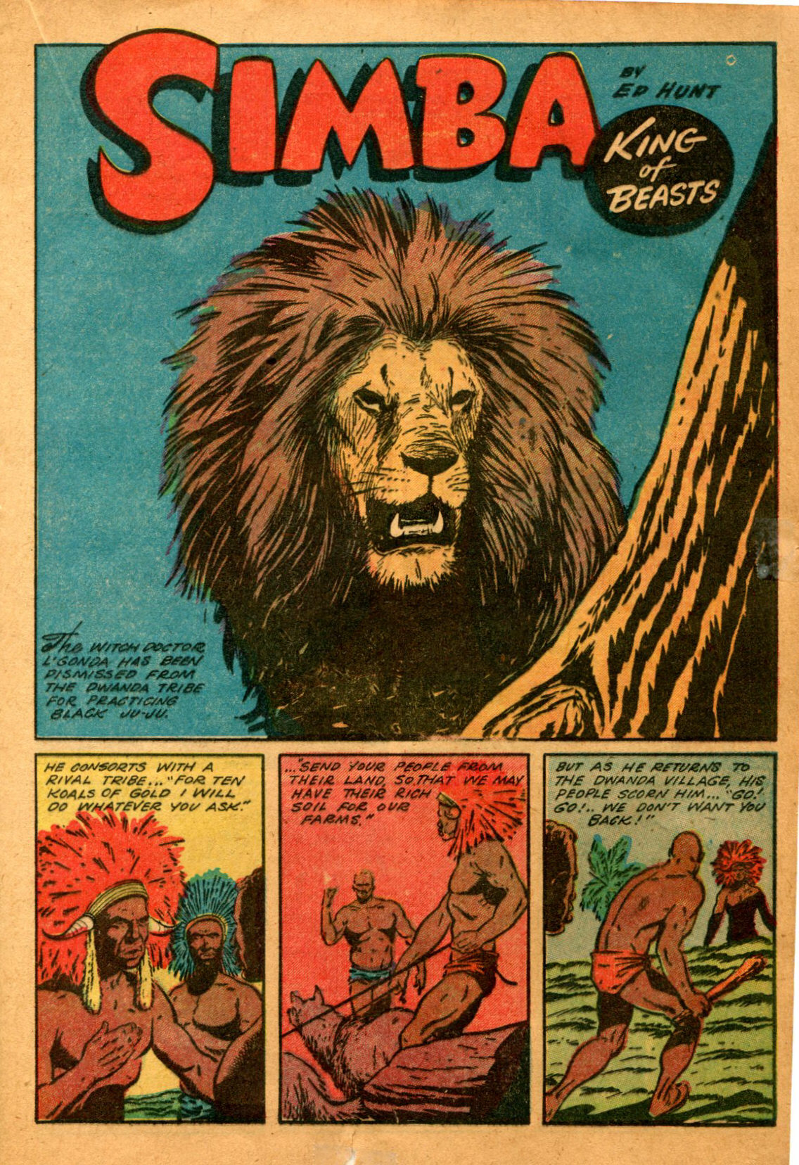 Read online Jungle Comics comic -  Issue #60 - 32
