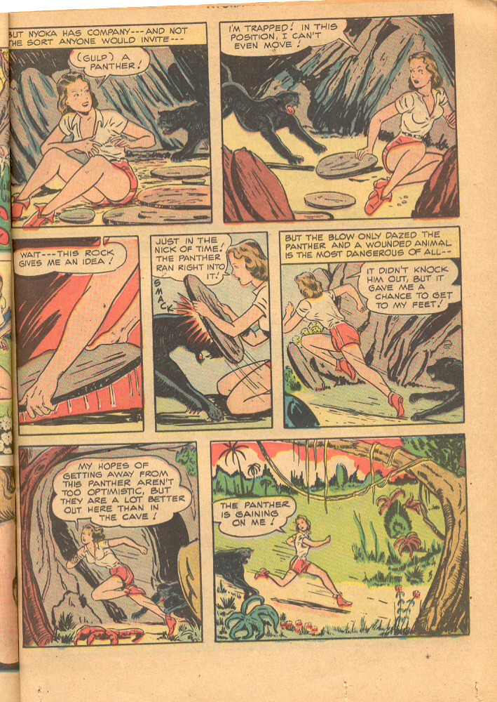 Read online Nyoka the Jungle Girl (1945) comic -  Issue #25 - 17