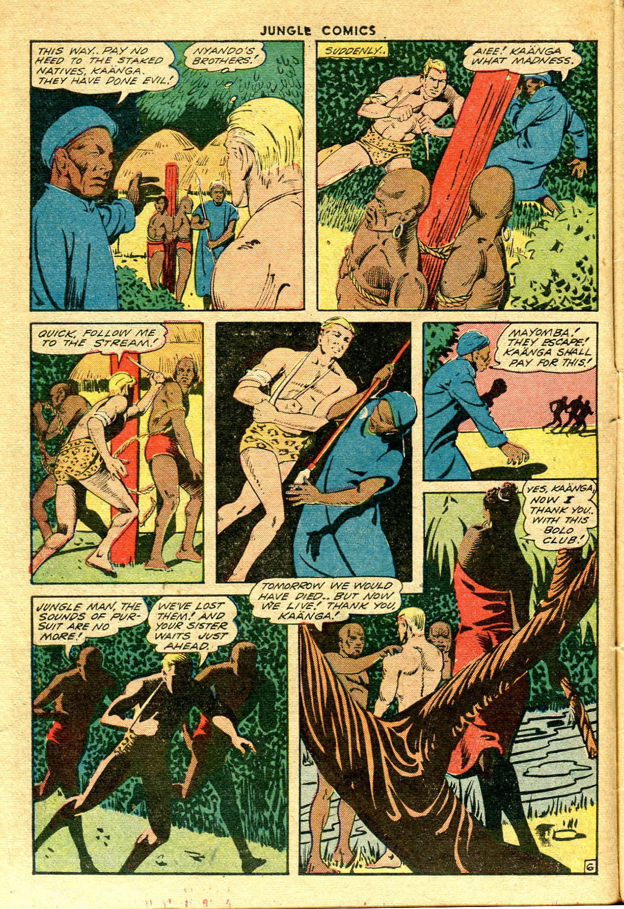 Read online Jungle Comics comic -  Issue #59 - 9