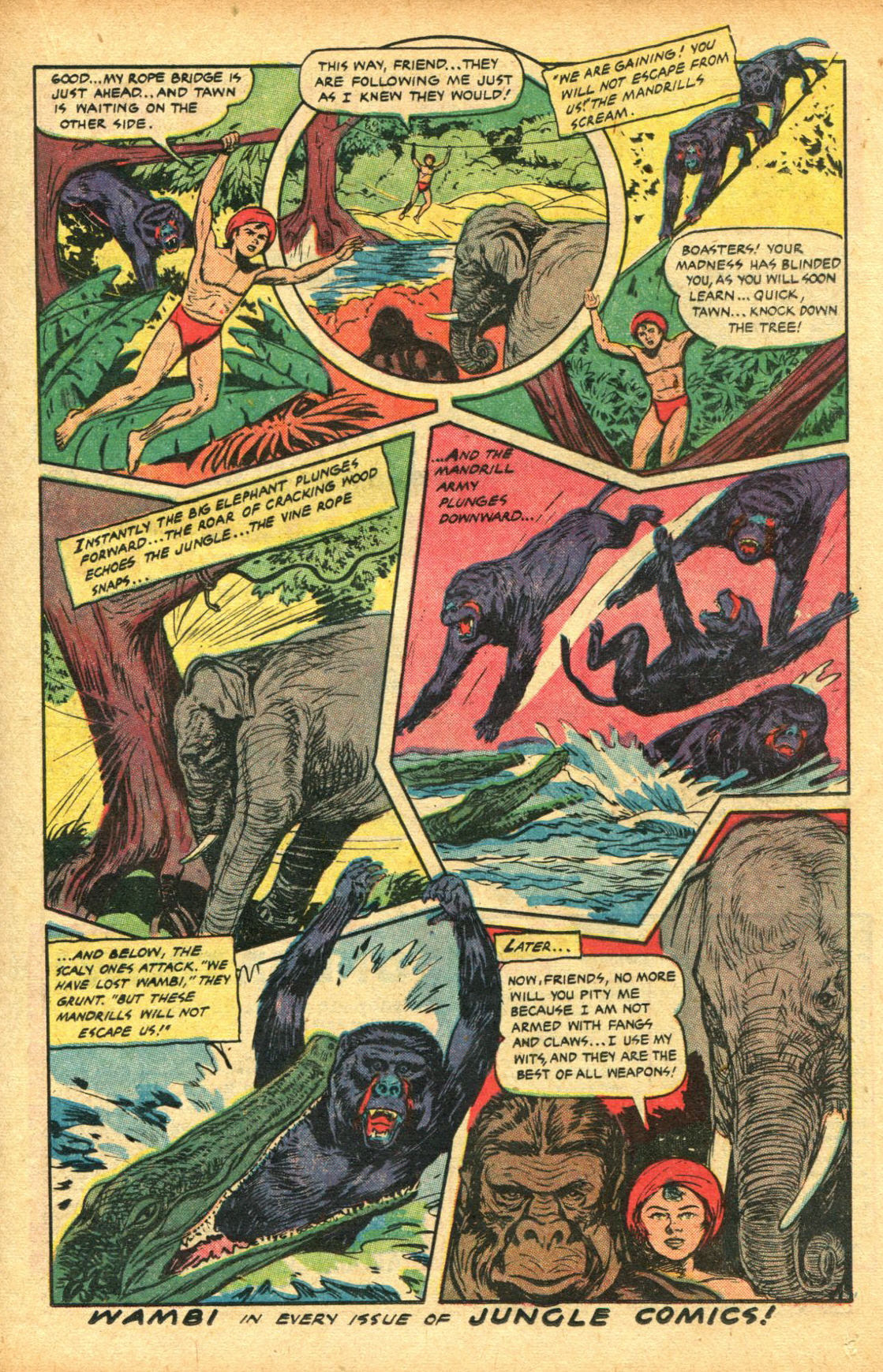 Read online Jungle Comics comic -  Issue #142 - 17