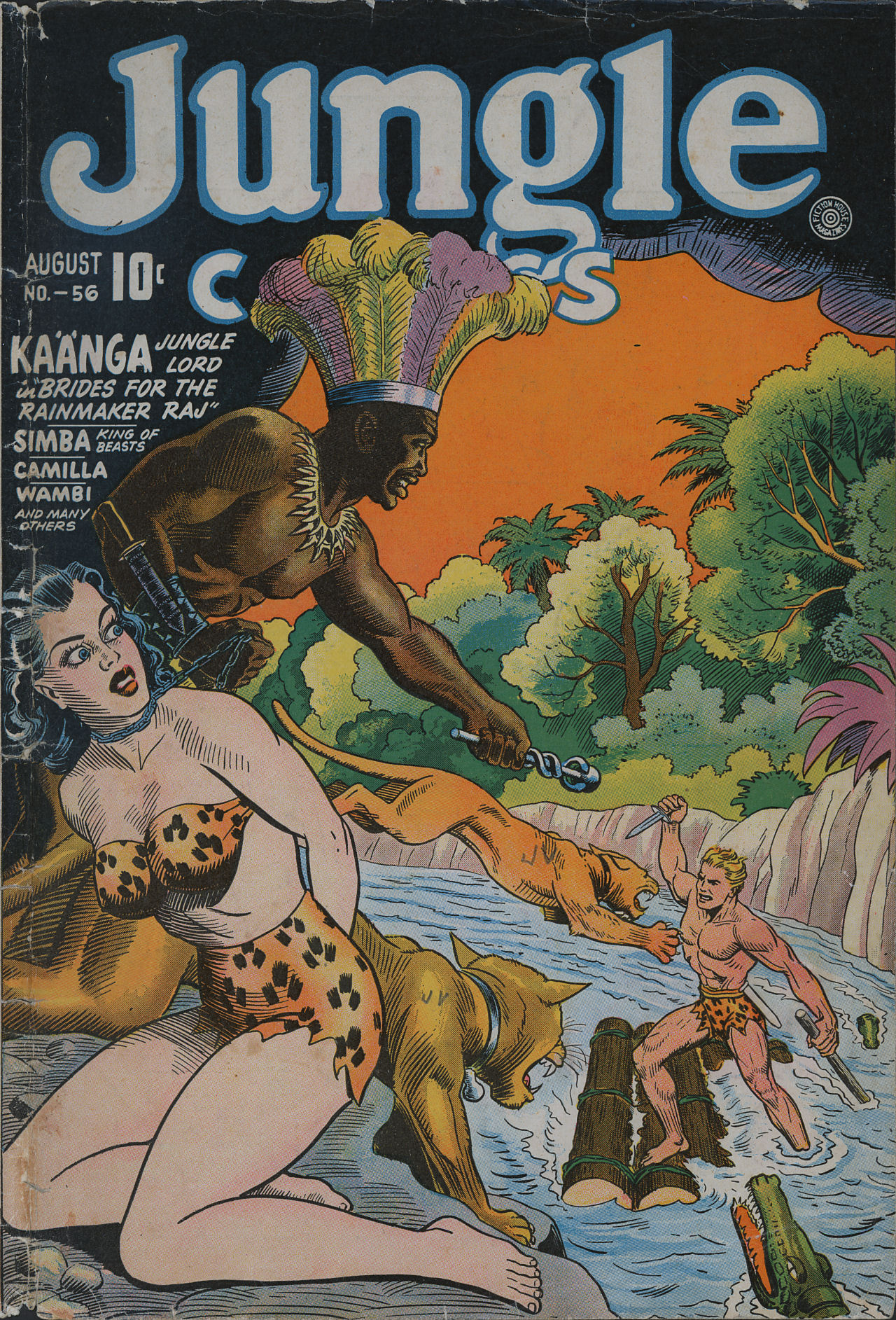 Read online Jungle Comics comic -  Issue #56 - 1