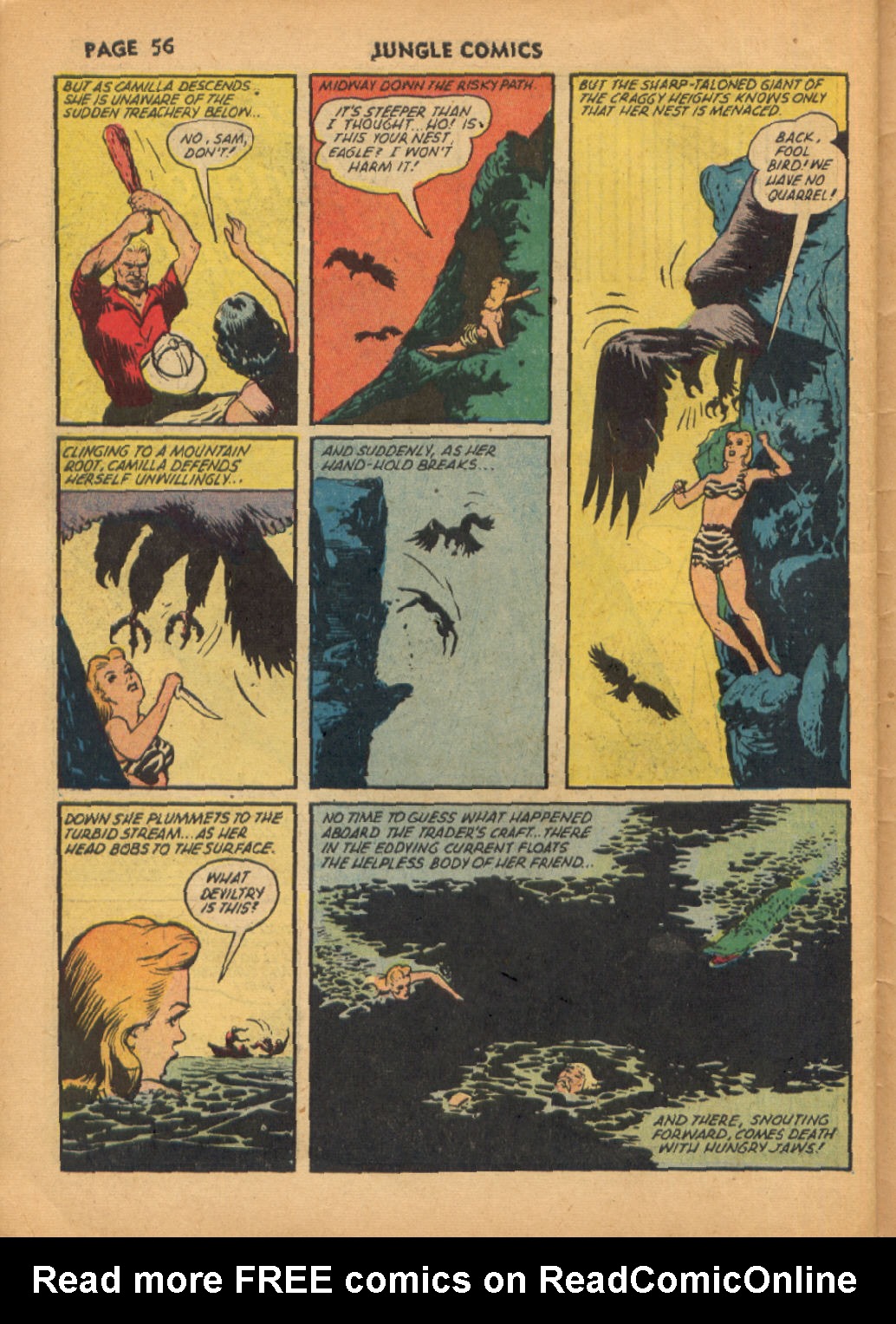 Read online Jungle Comics comic -  Issue #38 - 57