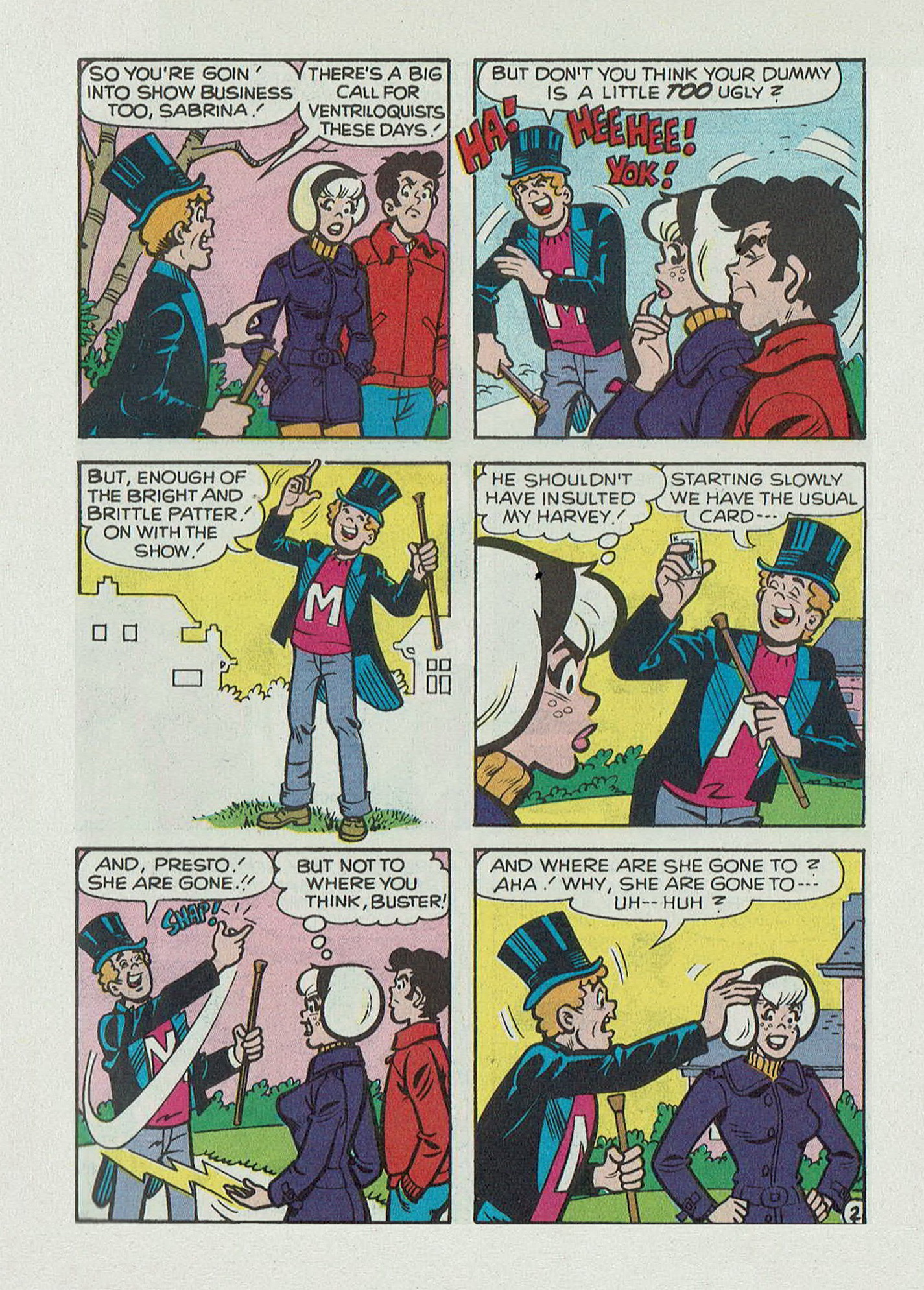 Read online Betty and Veronica Digest Magazine comic -  Issue #59 - 27