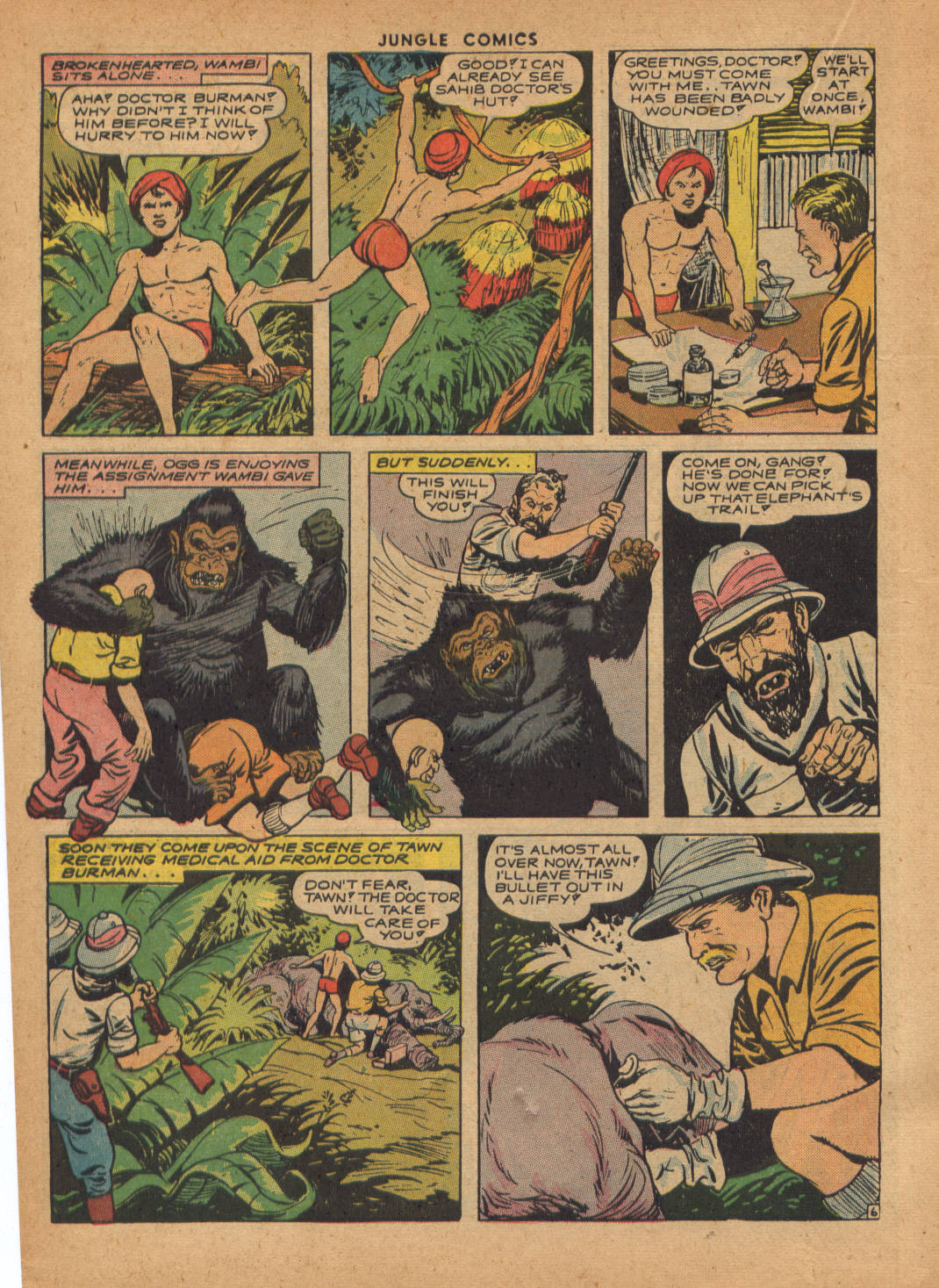 Read online Jungle Comics comic -  Issue #44 - 32