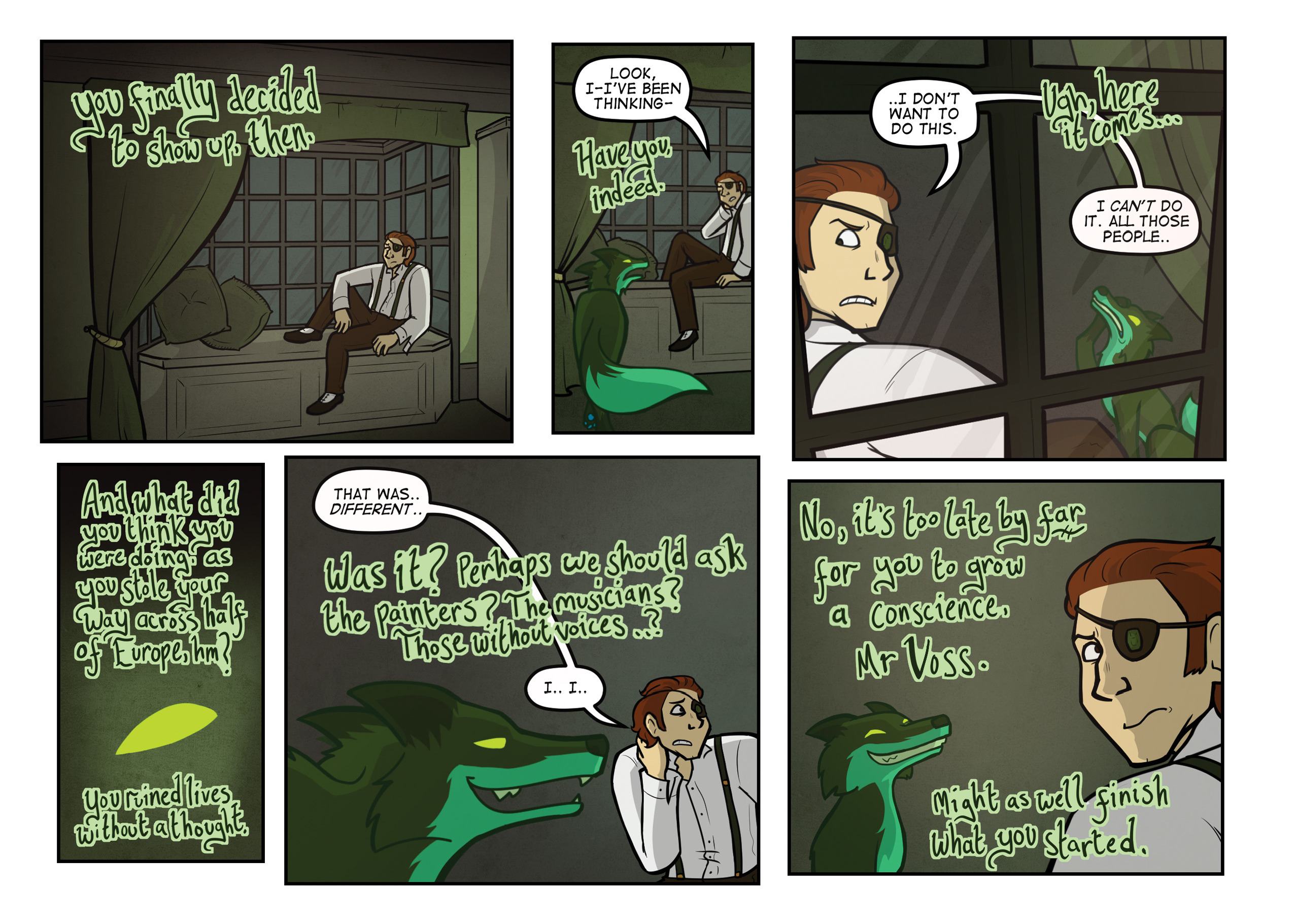 Read online Widdershins comic -  Issue #5 - 84