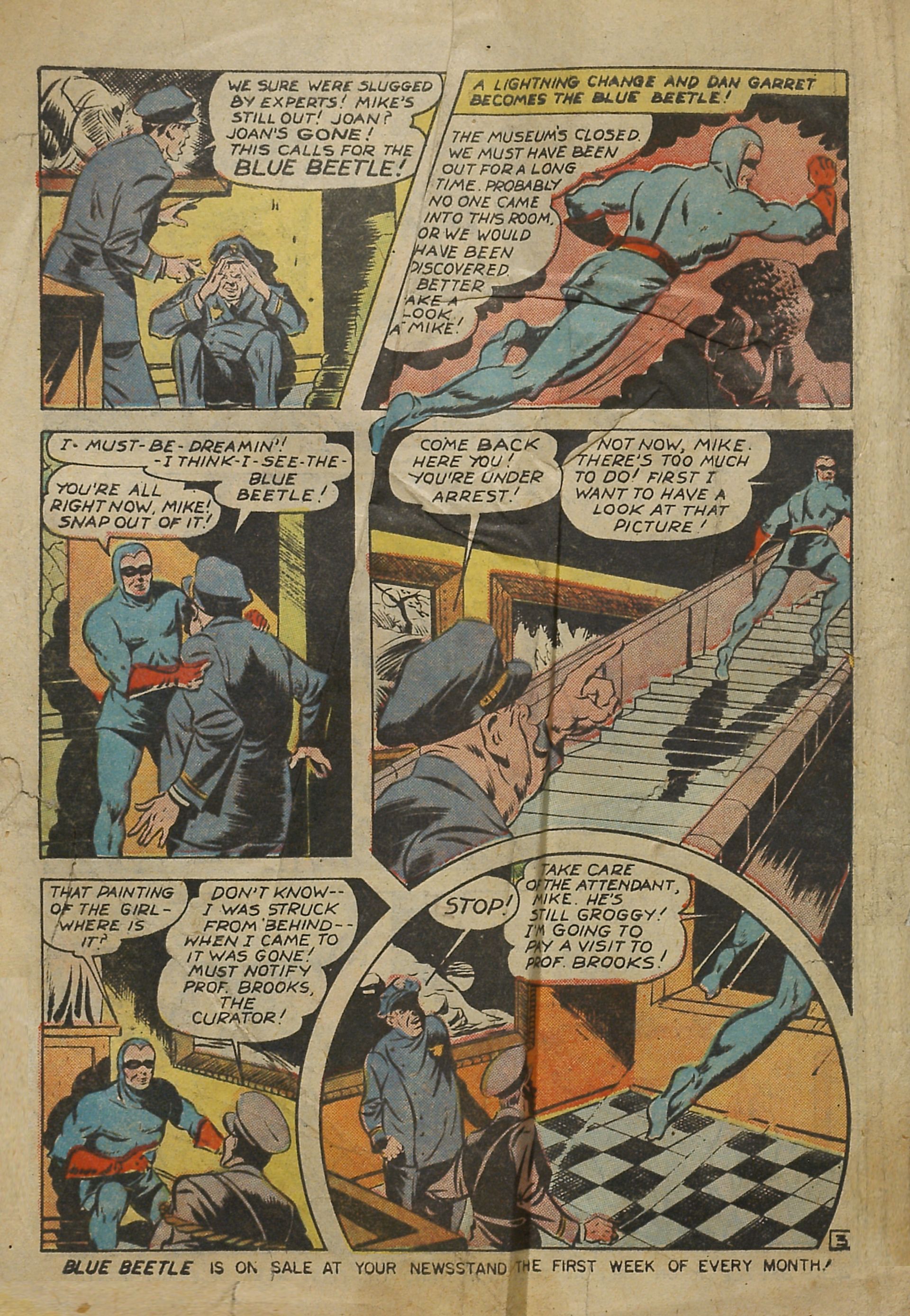 Read online The Blue Beetle comic -  Issue #45 - 5