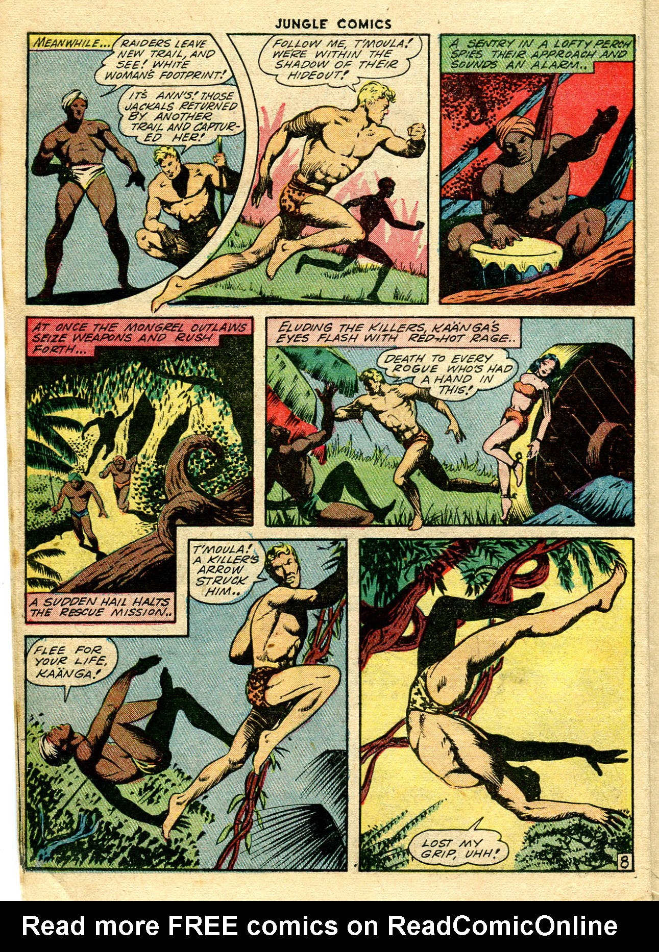Read online Jungle Comics comic -  Issue #45 - 10