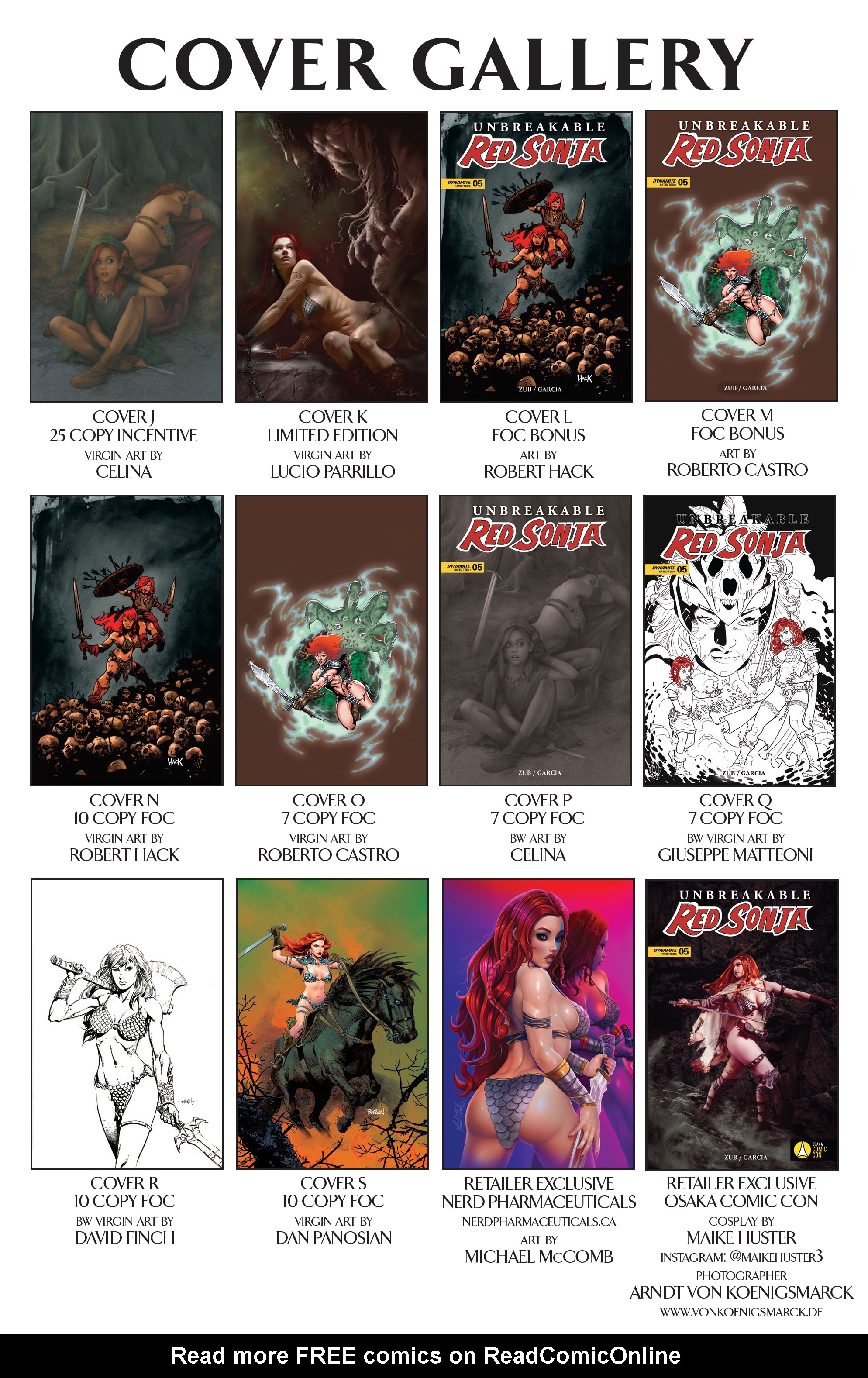 Read online Unbreakable Red Sonja comic -  Issue #5 - 27