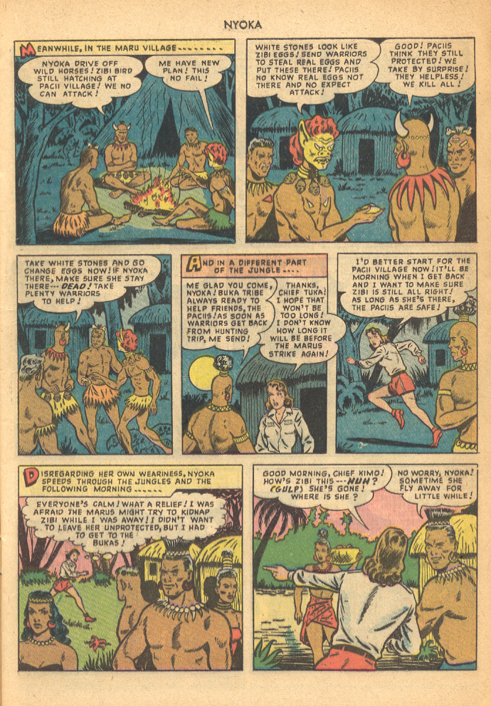Read online Nyoka the Jungle Girl (1945) comic -  Issue #35 - 13