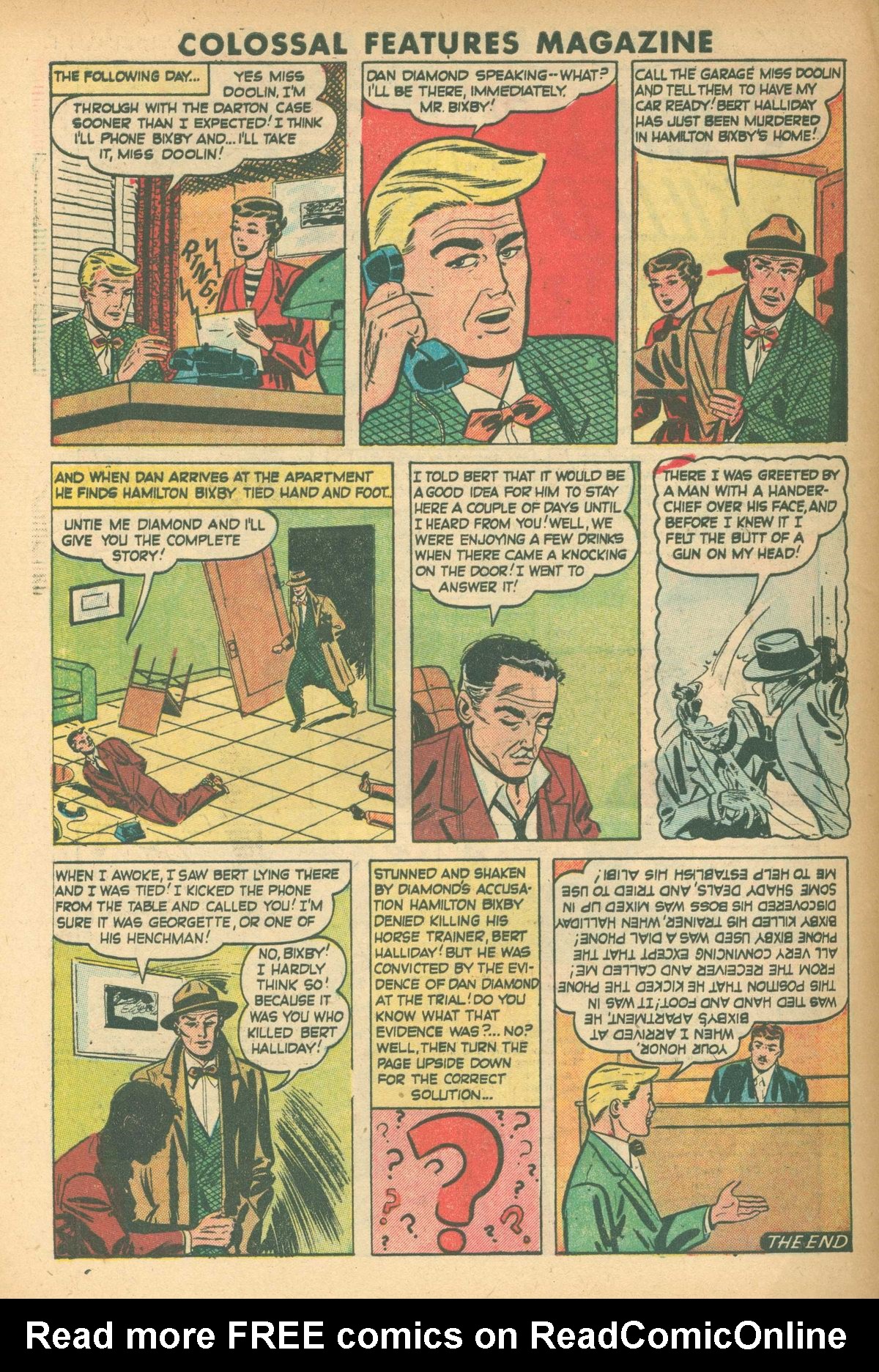 Read online Colossal Features Magazine comic -  Issue #3 - 32