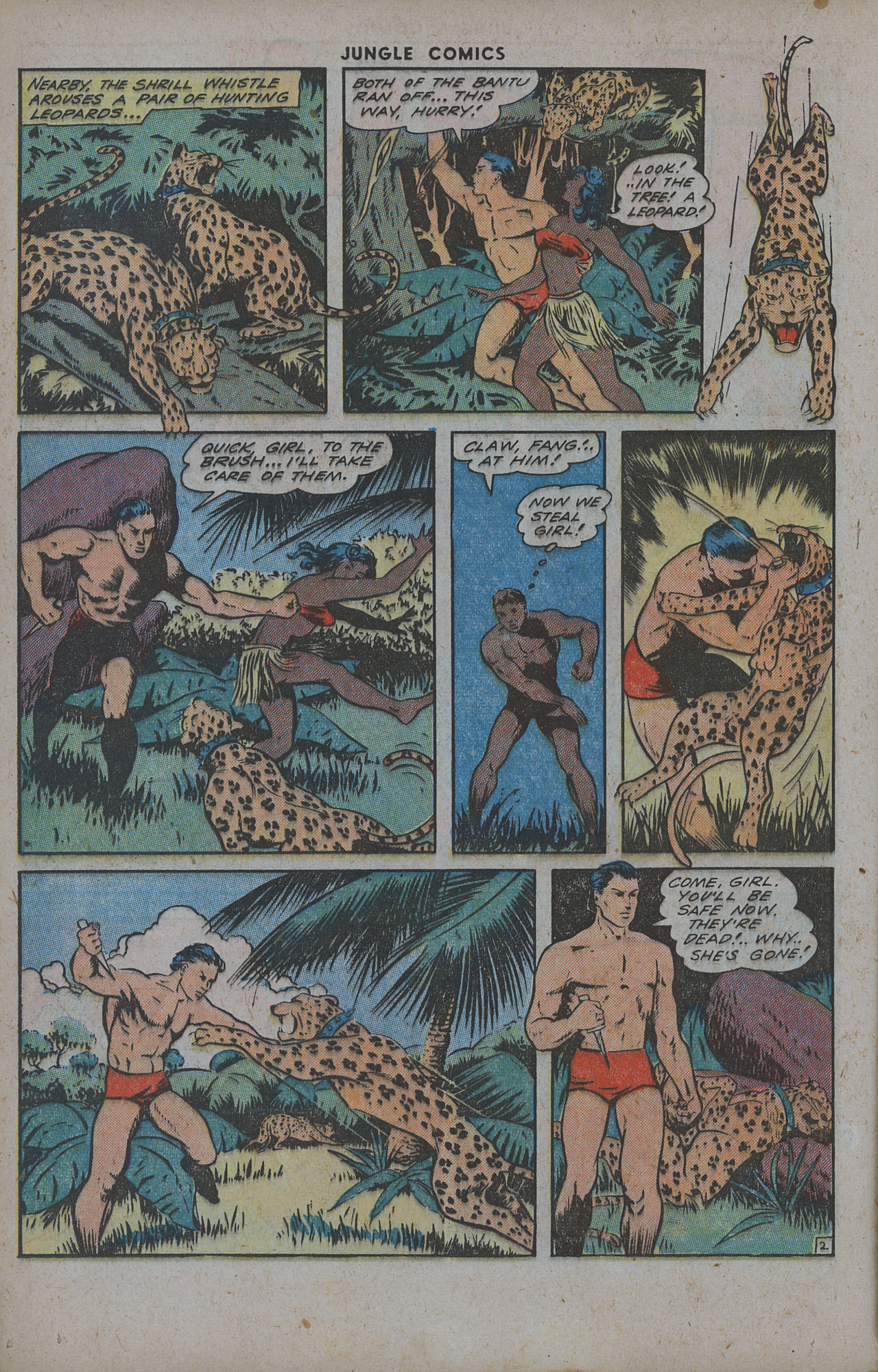 Read online Jungle Comics comic -  Issue #56 - 22
